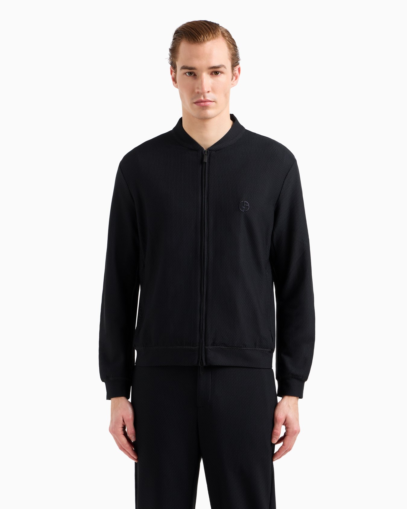Technical waffle blouson Slide 3