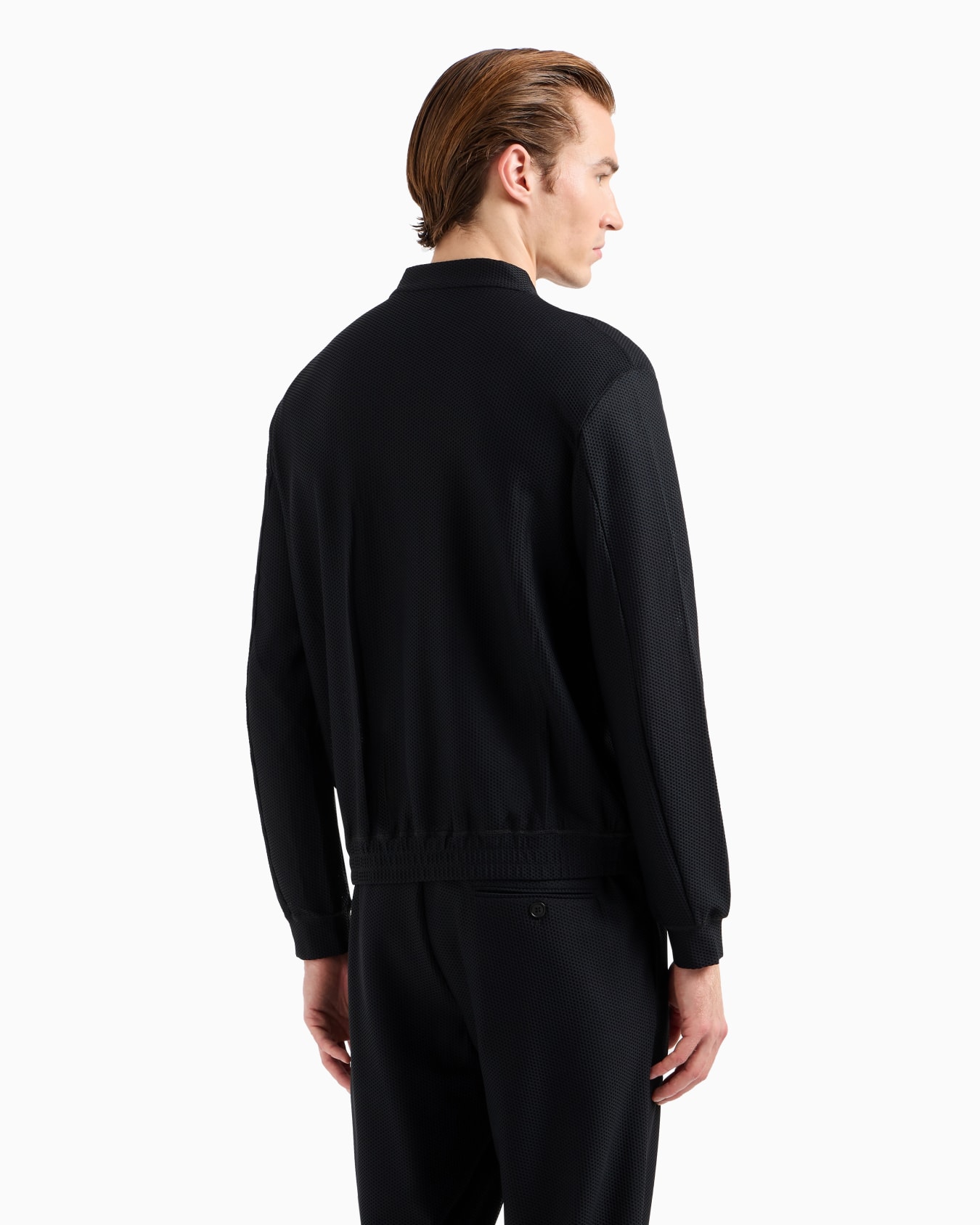 Technical waffle blouson Slide 2