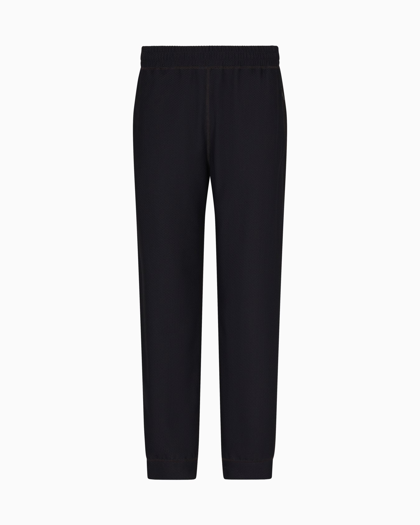 Joggers in technical waffle fabric Slide 0