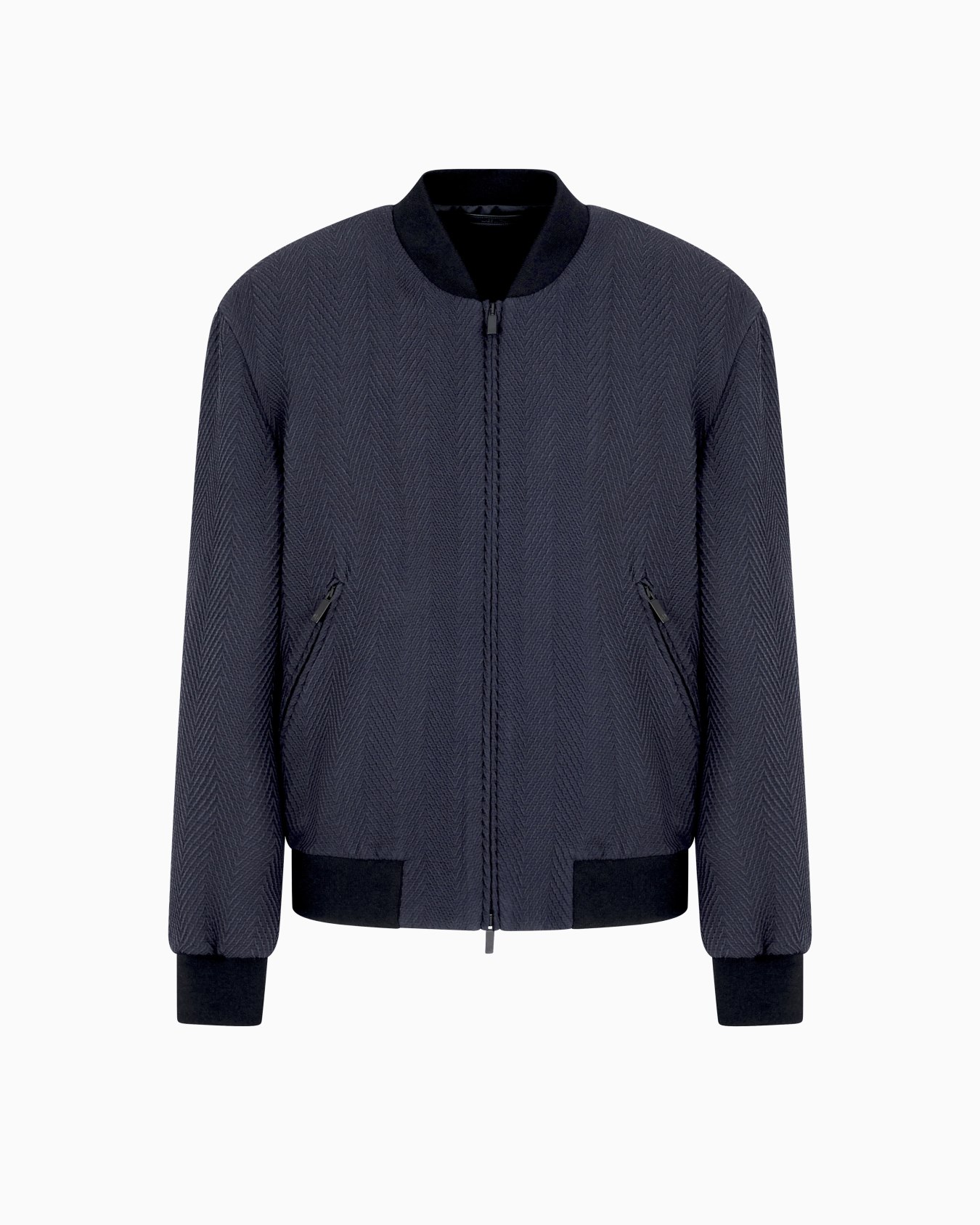 Blouson in misto seta matelassé chevron ASV Slide 0