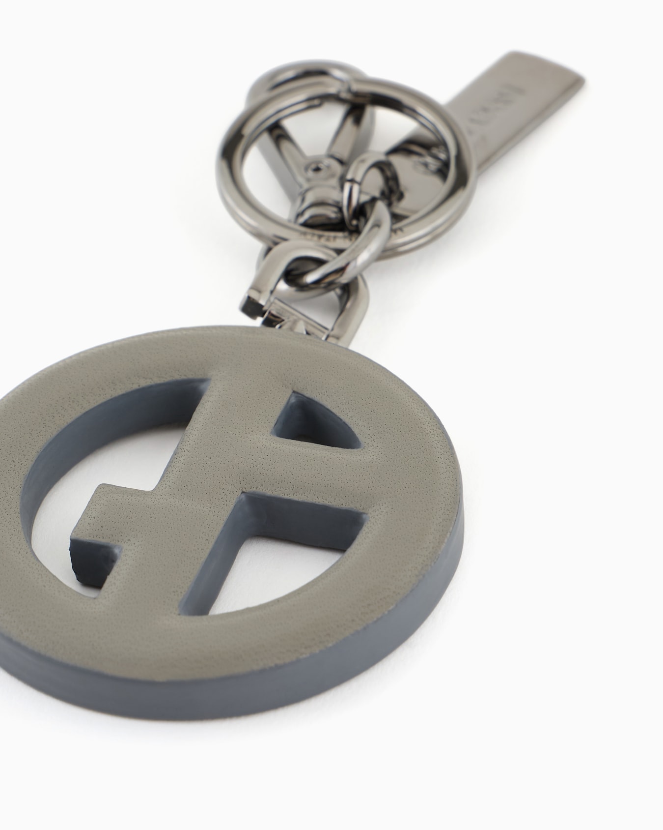 Porte-clés en nappa avec logo GA Diapositive 1