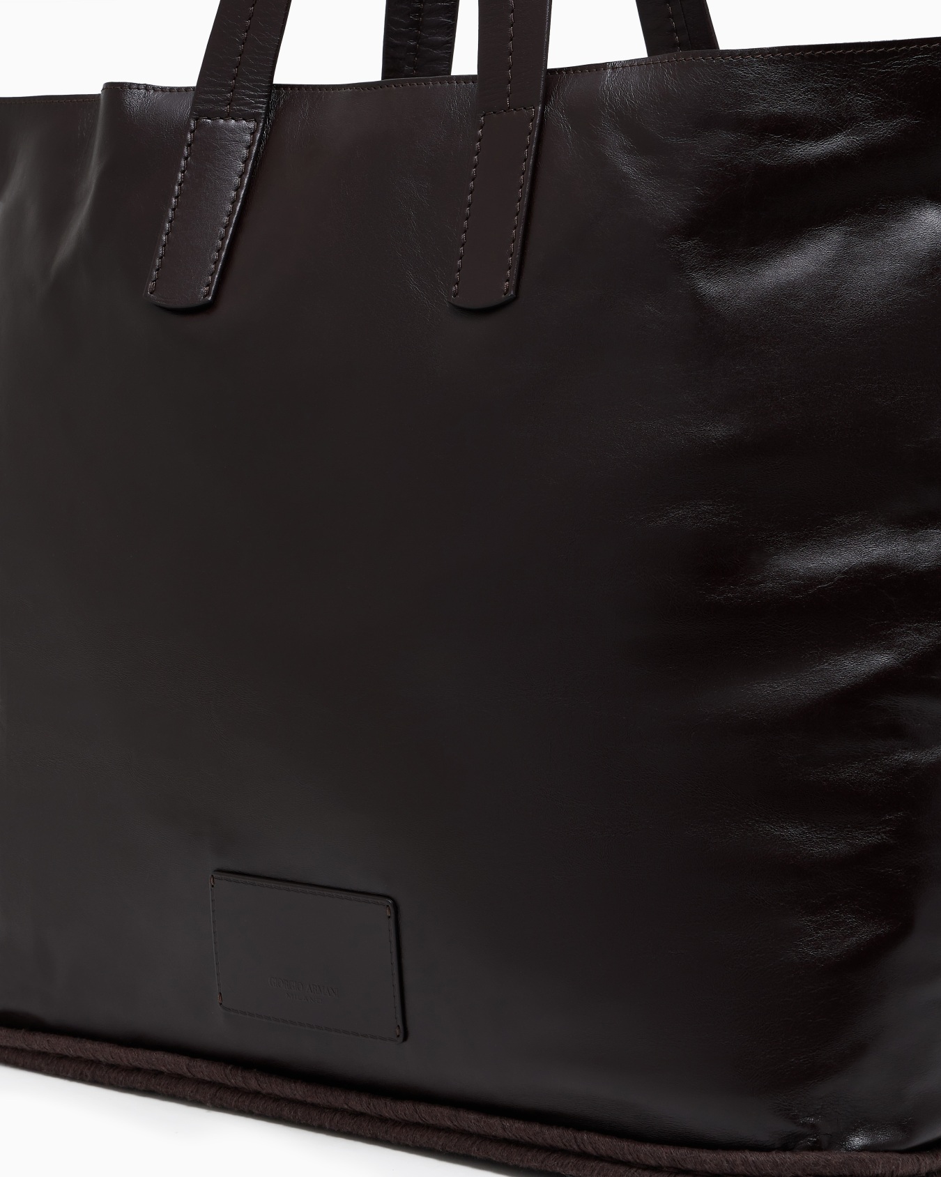 Shopper aus Nappaleder und Kordel Folie 4