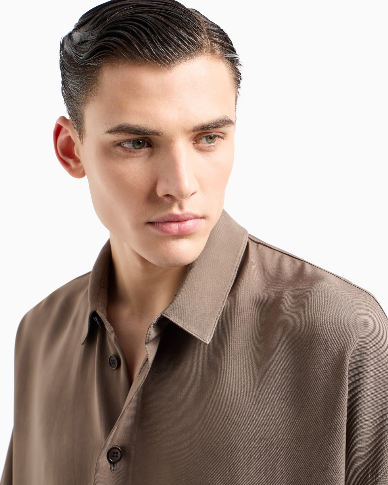 Chaqueta camisera de viscosa Diapositiva 5