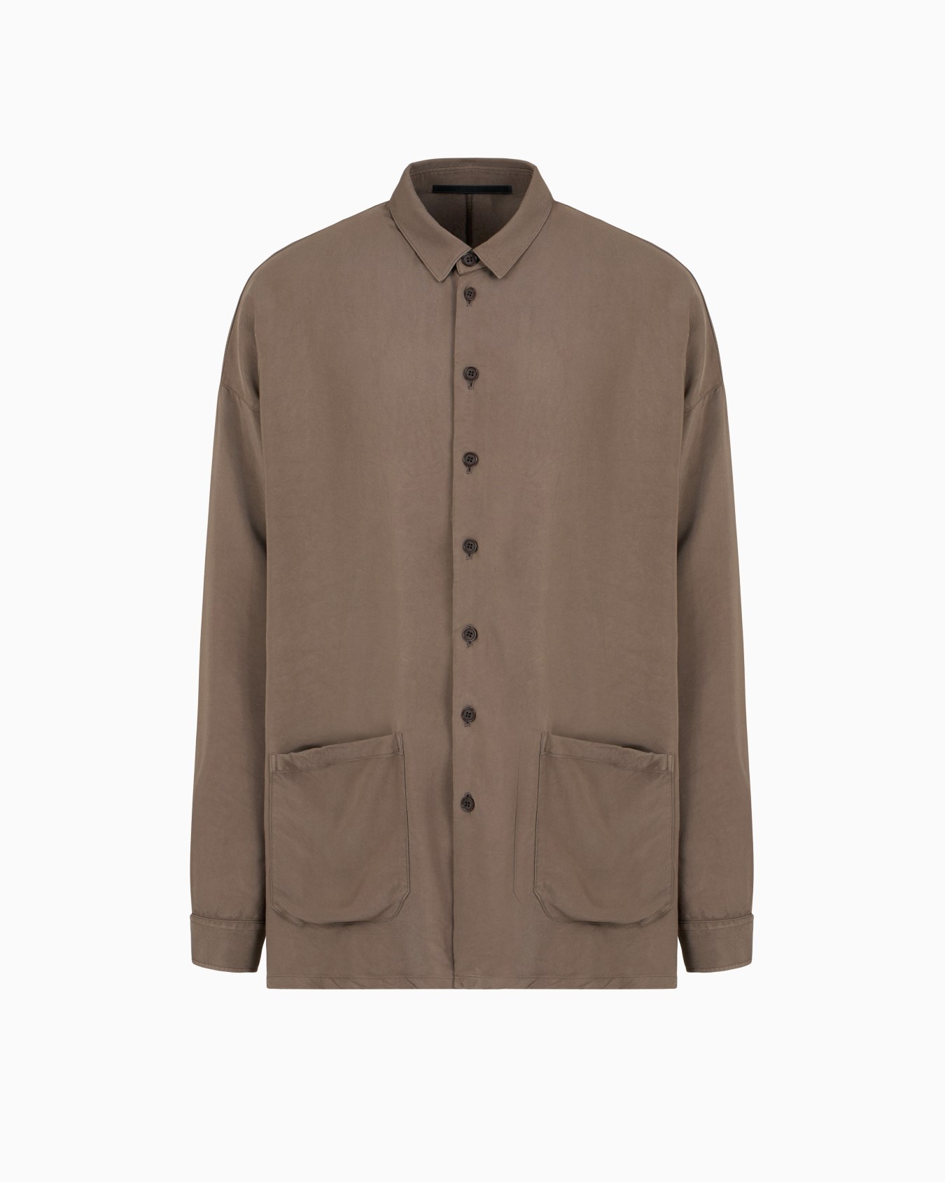 Chaqueta camisera de viscosa Diapositiva 0