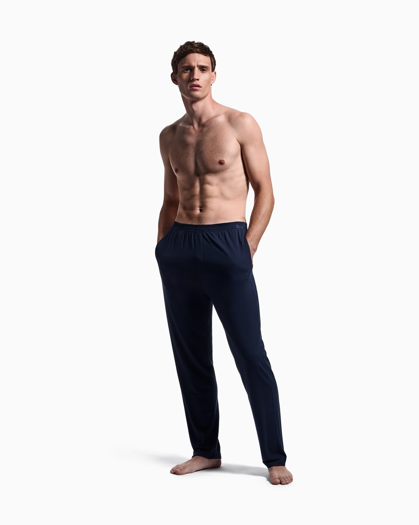 Loungewear trousers in stretch modal Slide 1