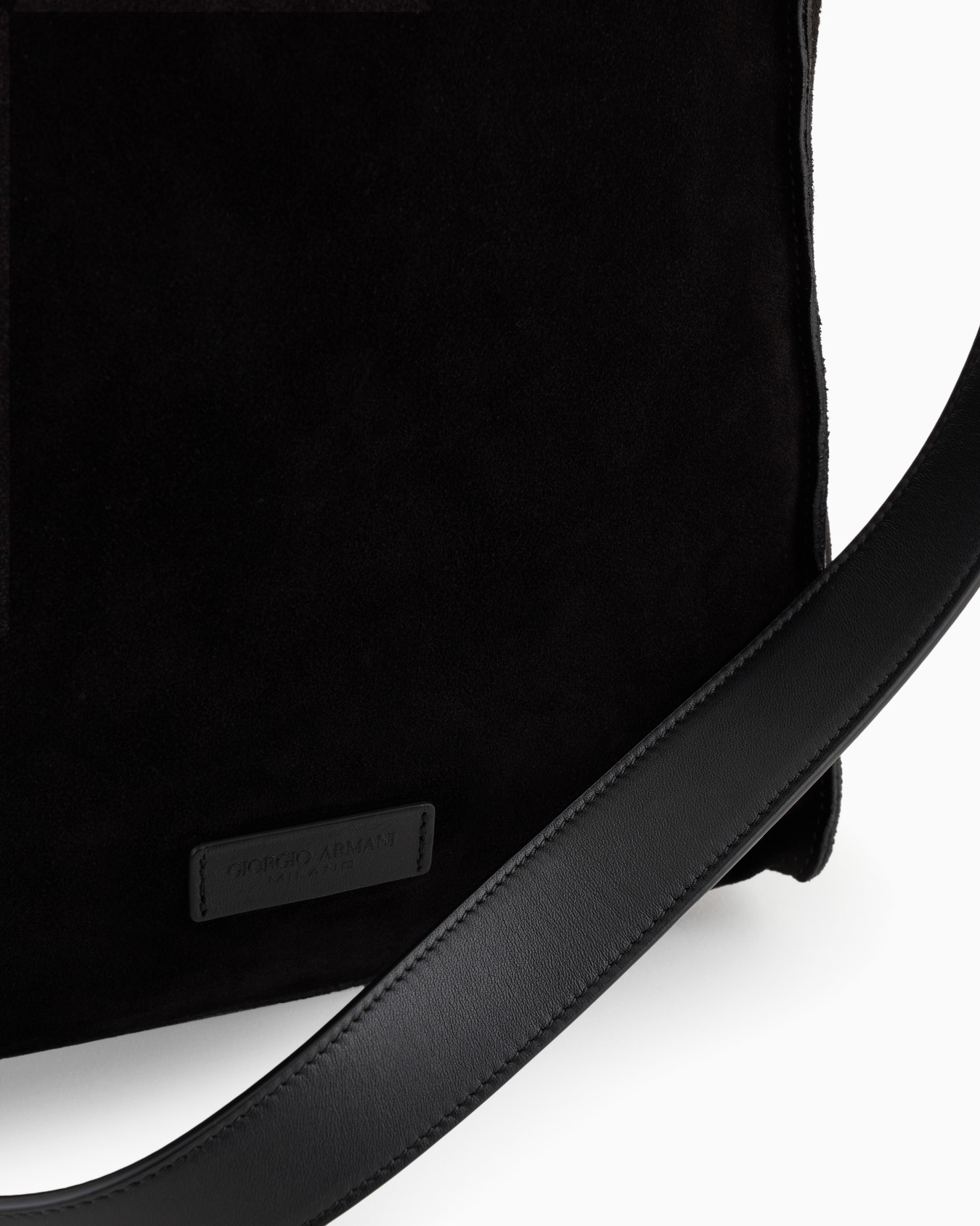 Vertical suede shopper bag Slide 4