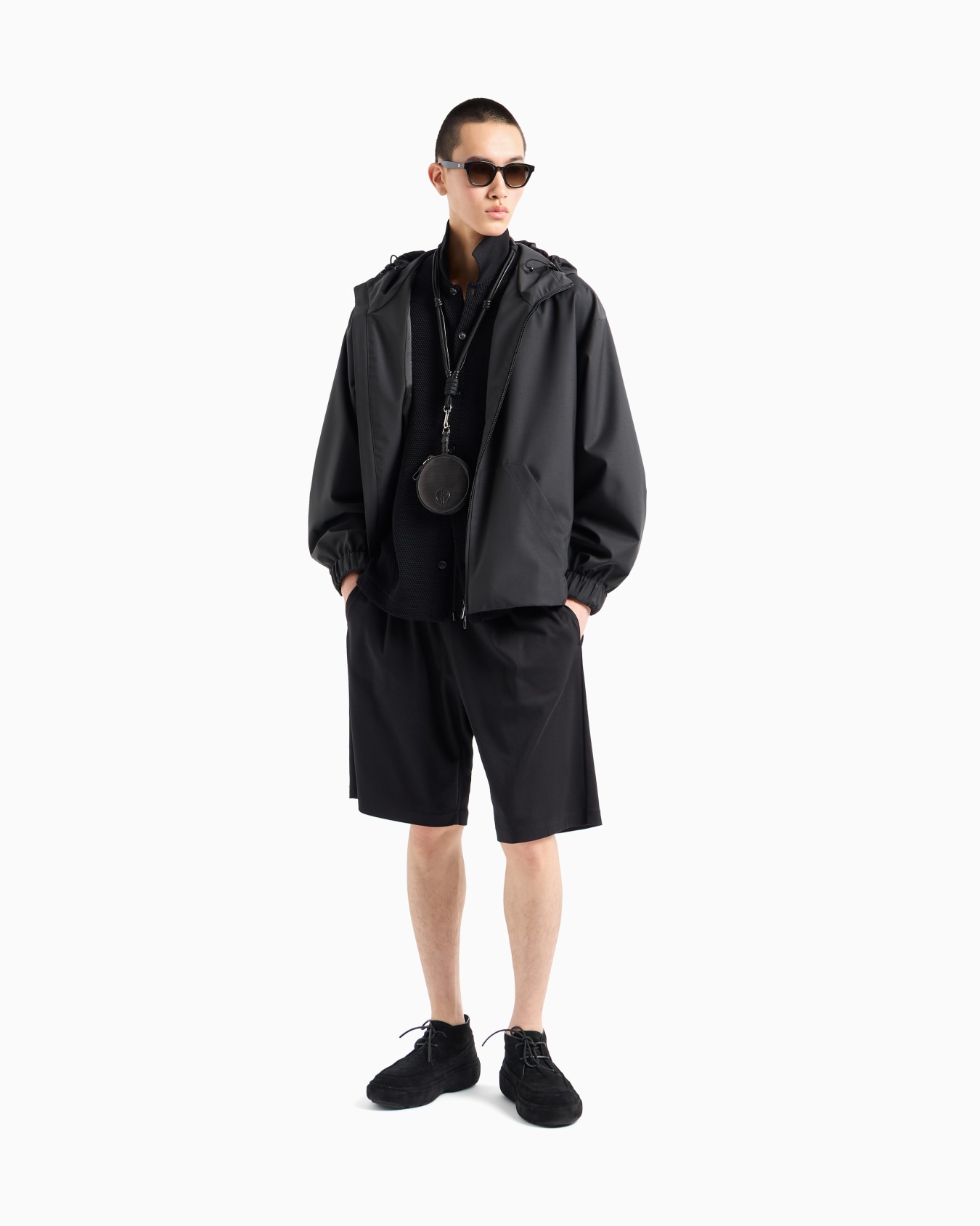 Cotton interlock Bermuda shorts Slide 2