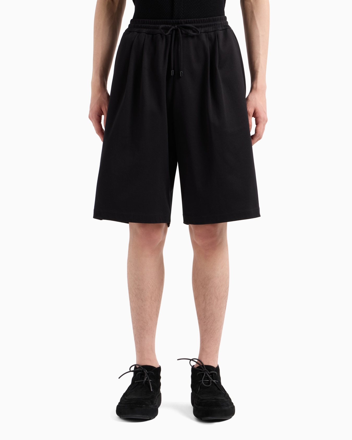 Cotton interlock Bermuda shorts Slide 4