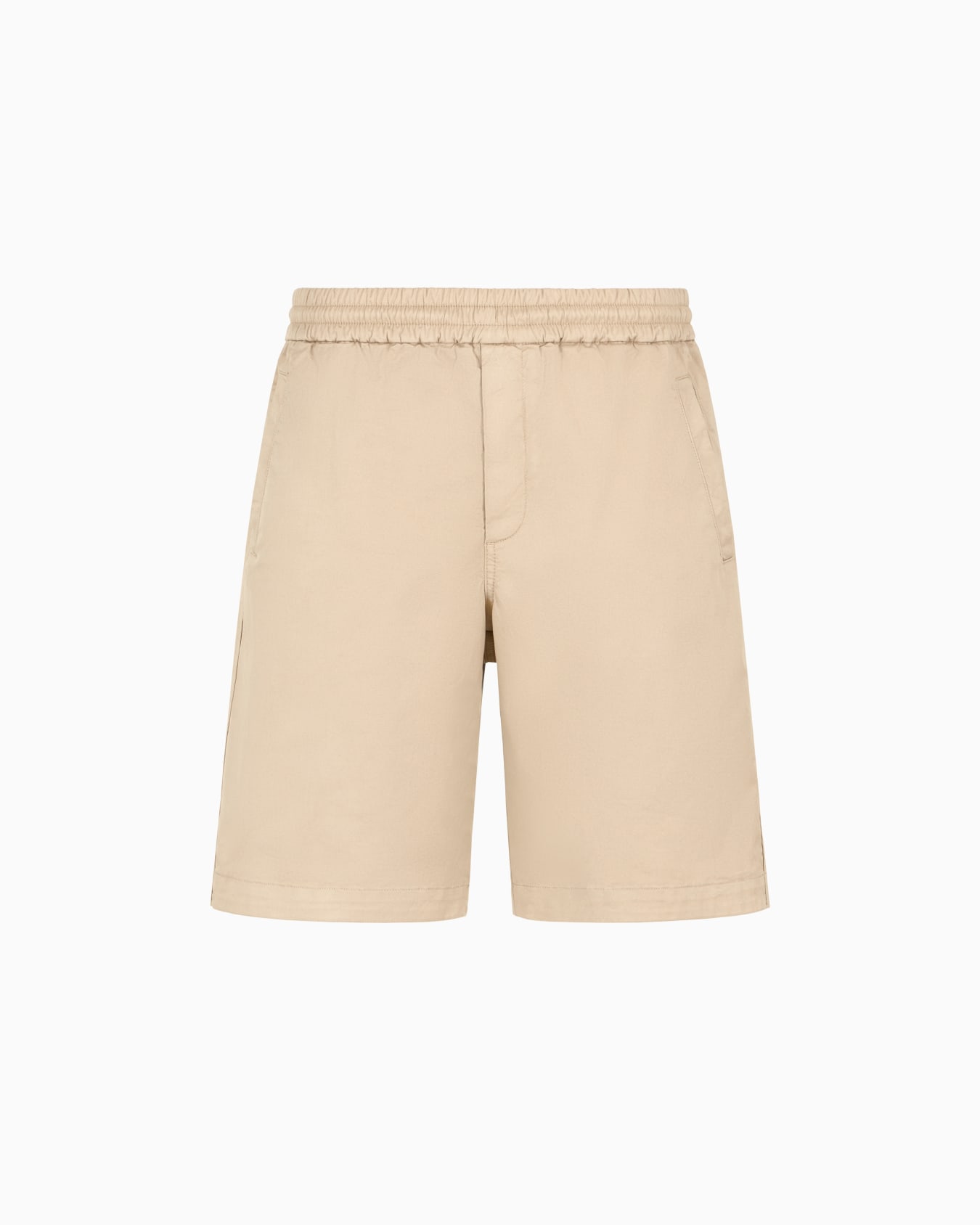 Bermuda shorts in stretch-cotton gabardine Slide 0