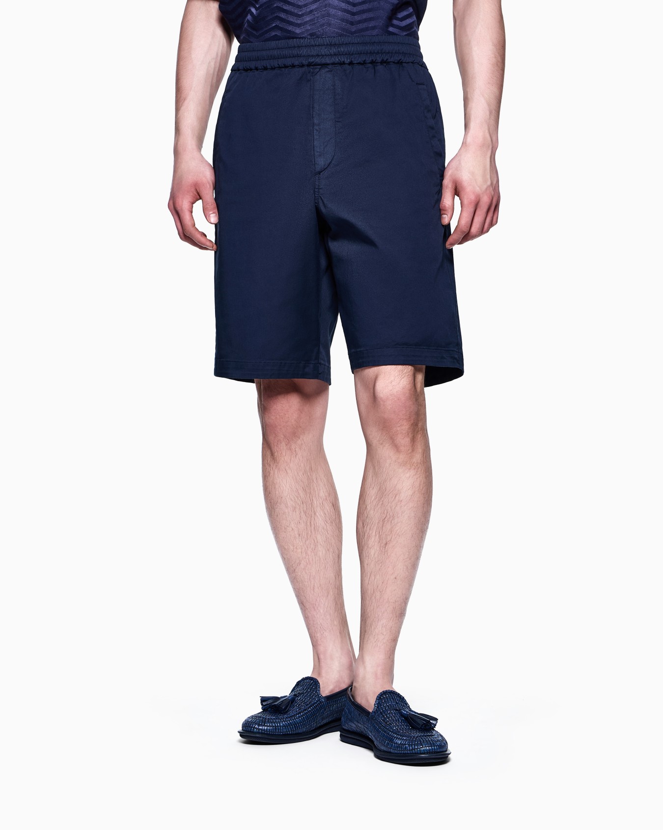 Bermuda en gabardine de coton stretch Diapositive 3