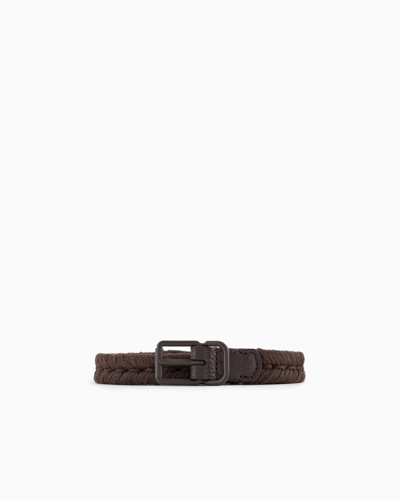Rope and leather belt Slide 0