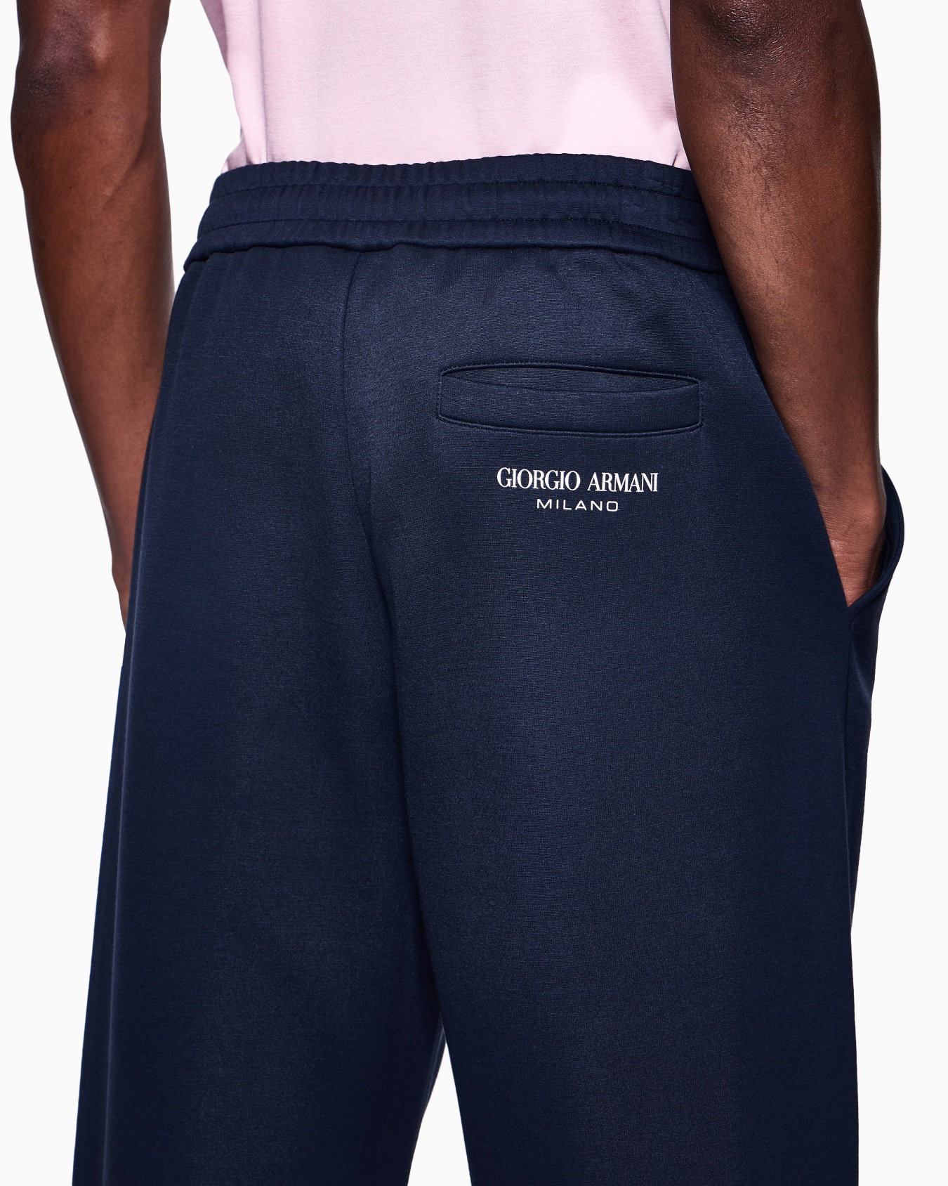 Modal-blend double-jersey joggers Slide 4