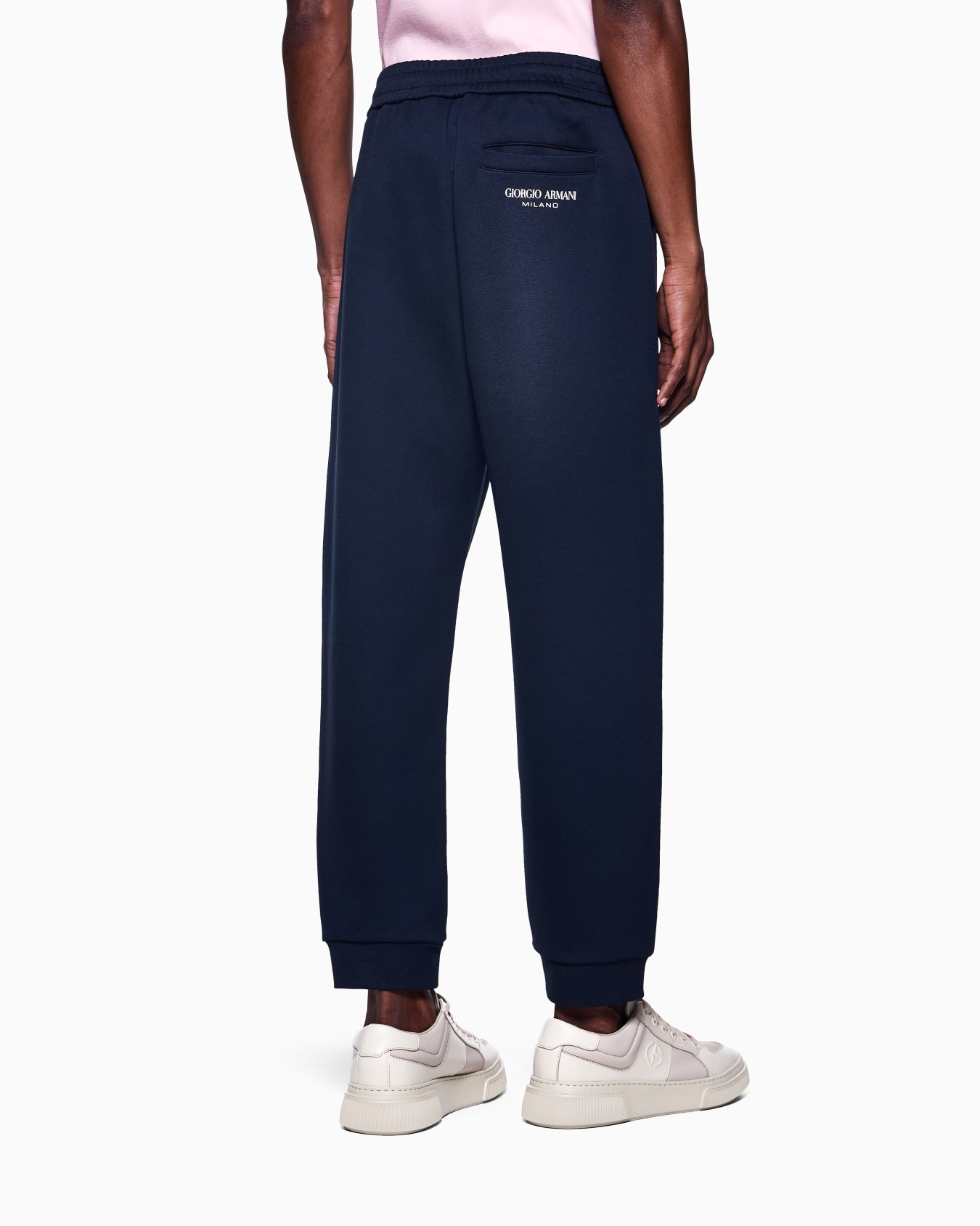 Modal-blend double-jersey joggers Slide 2