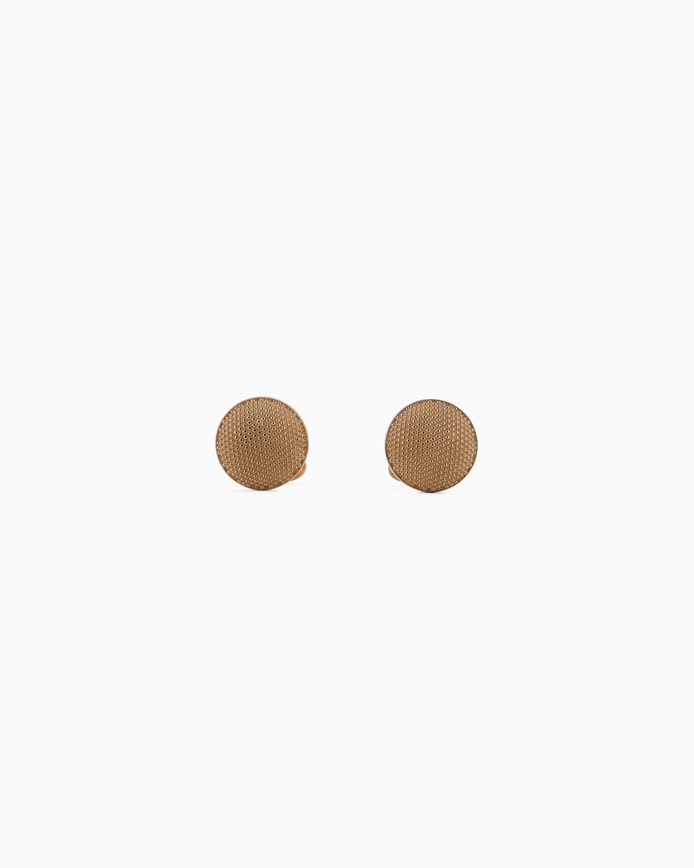 Bronze-finish sterling silver cufflinks Slide 0