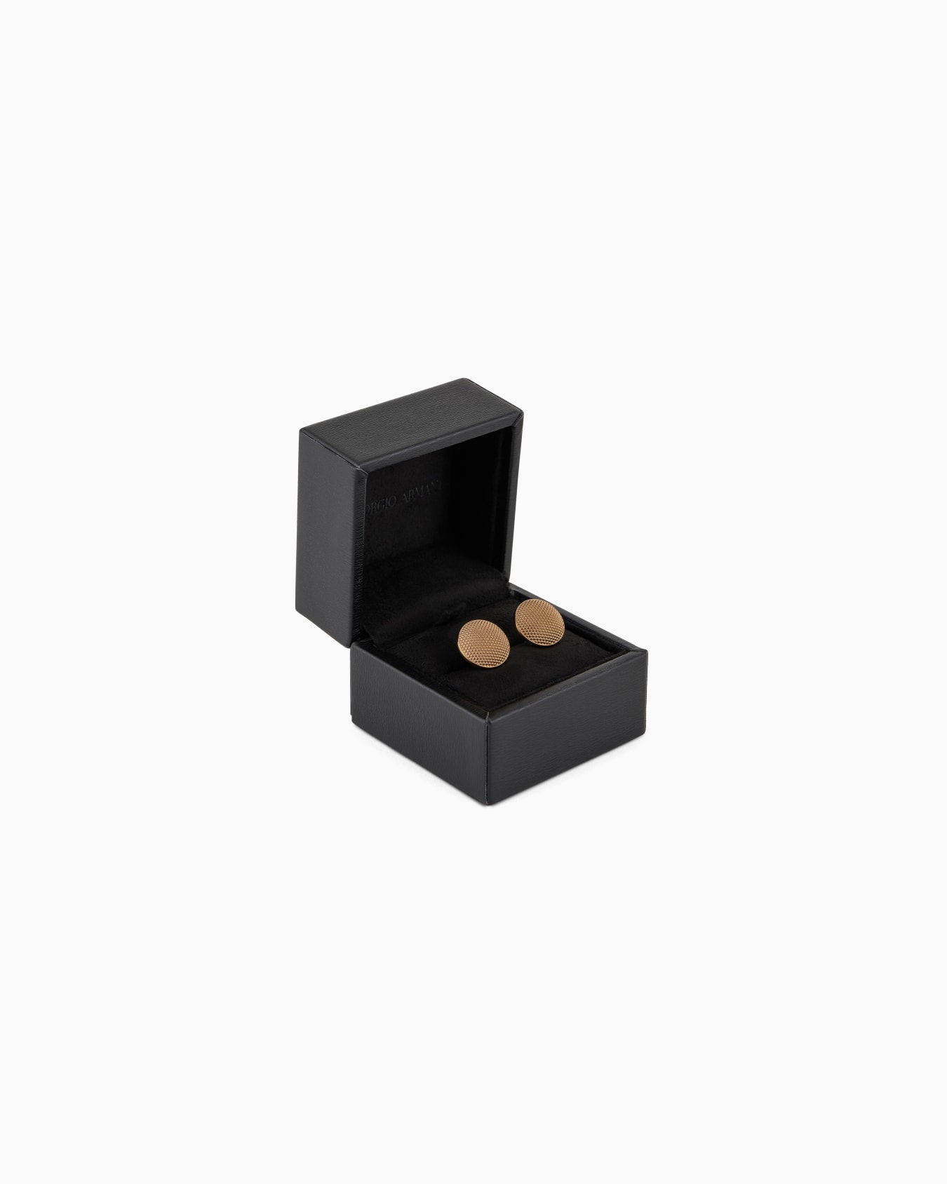 Bronze-finish sterling silver cufflinks Slide 3