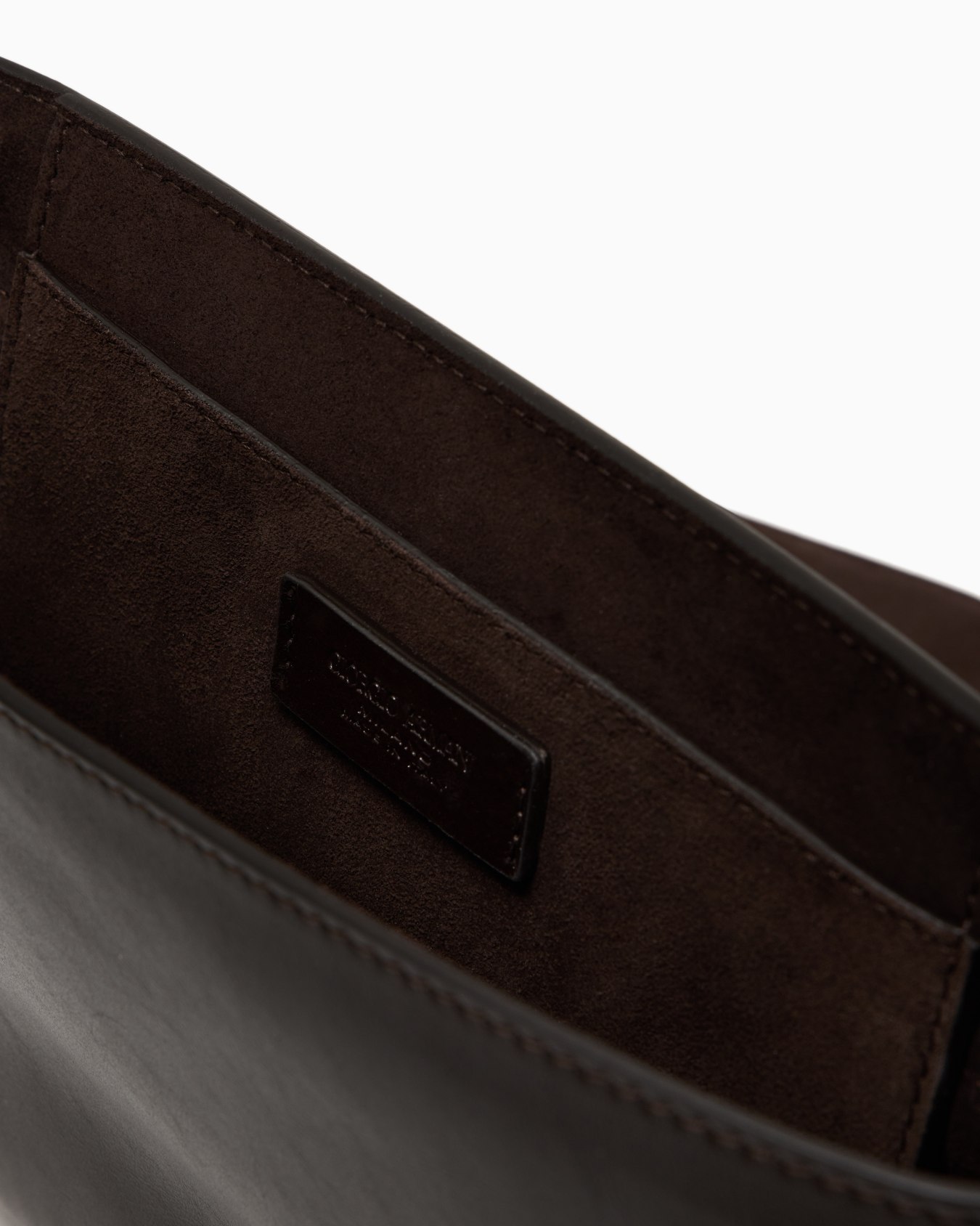 Medium nappa-leather and rope strap Slide 3