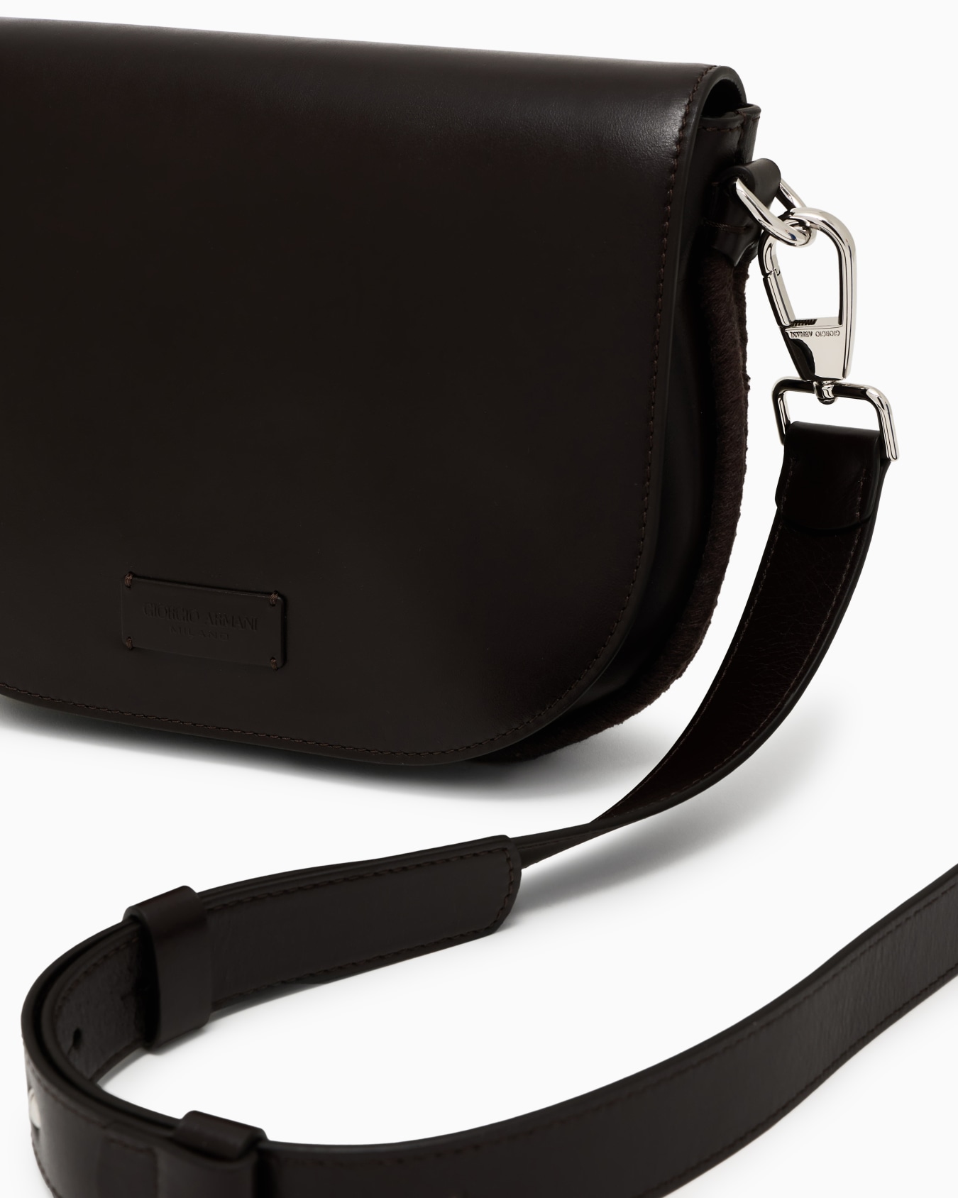 Medium nappa-leather and rope strap Slide 4