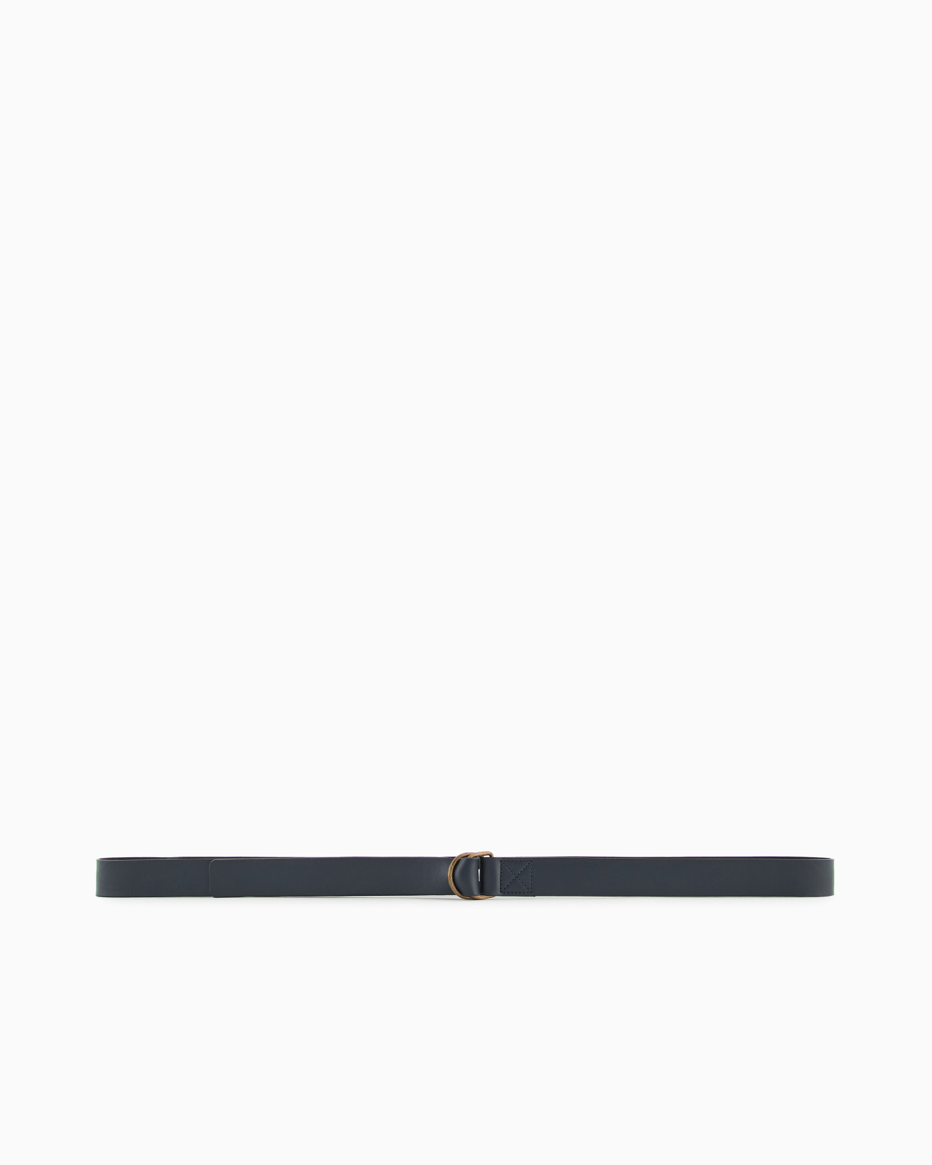 Leather belt with ring closure Slide 2