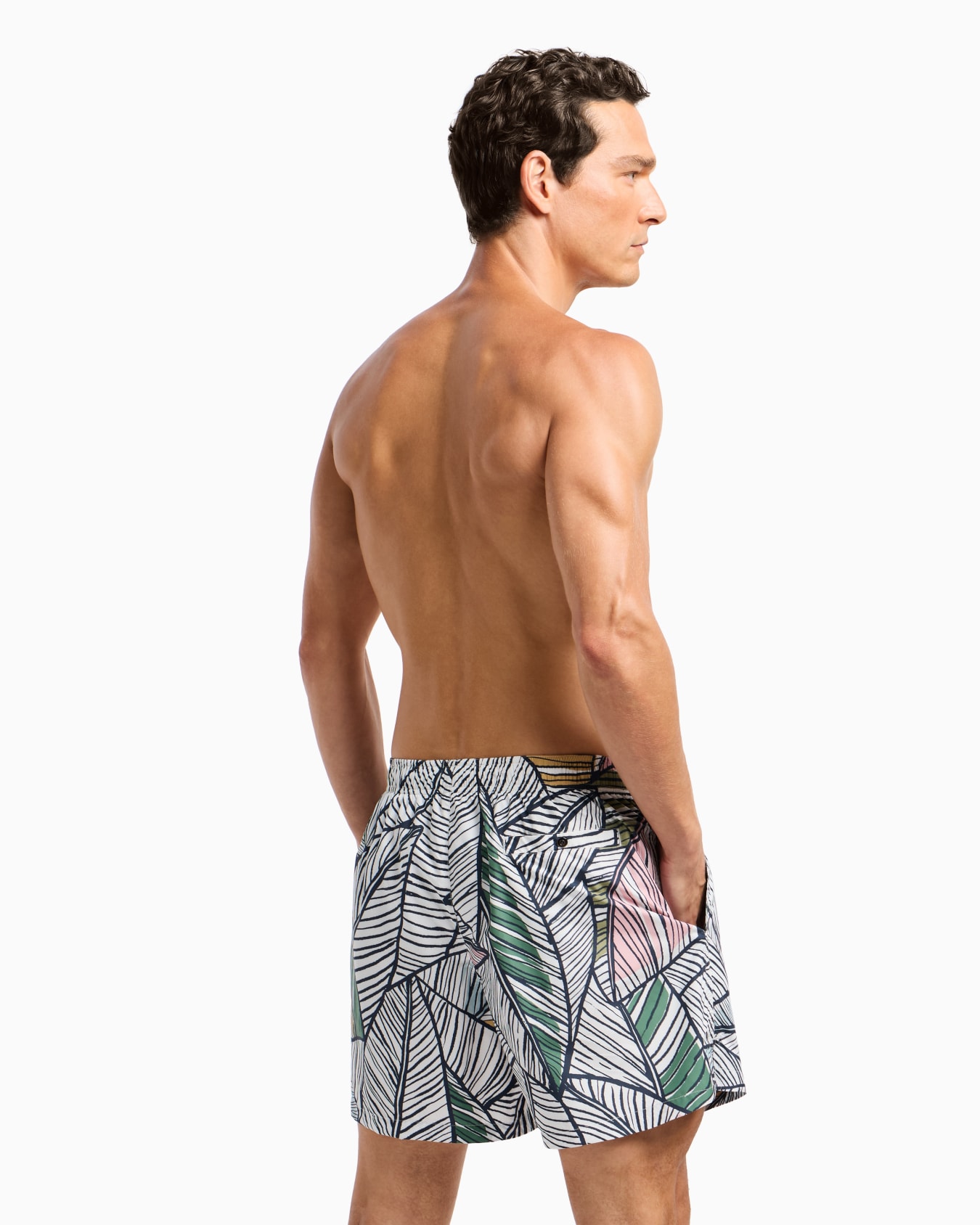 Printed swim trunks Slide 2