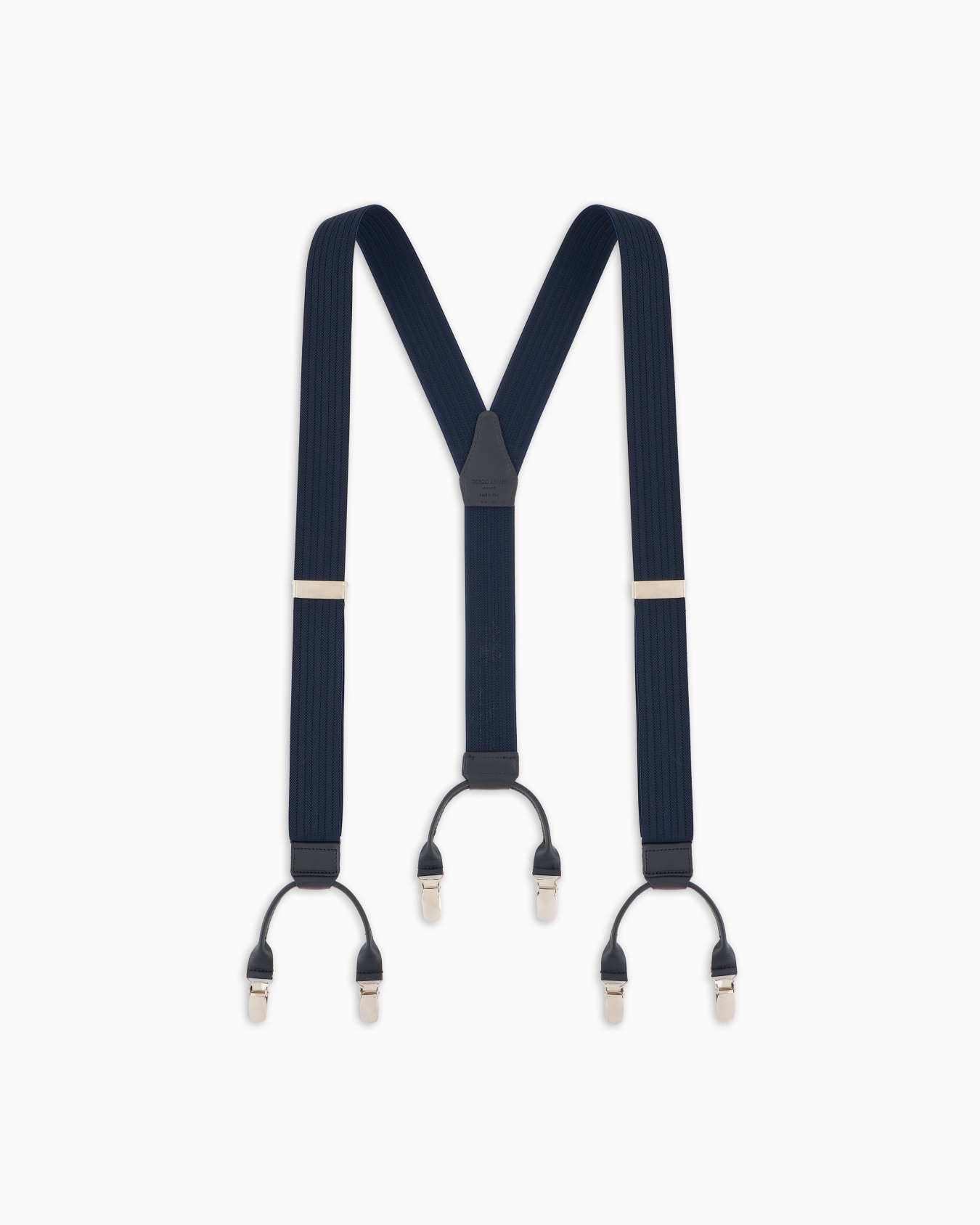 Webbing and leather braces Slide 0
