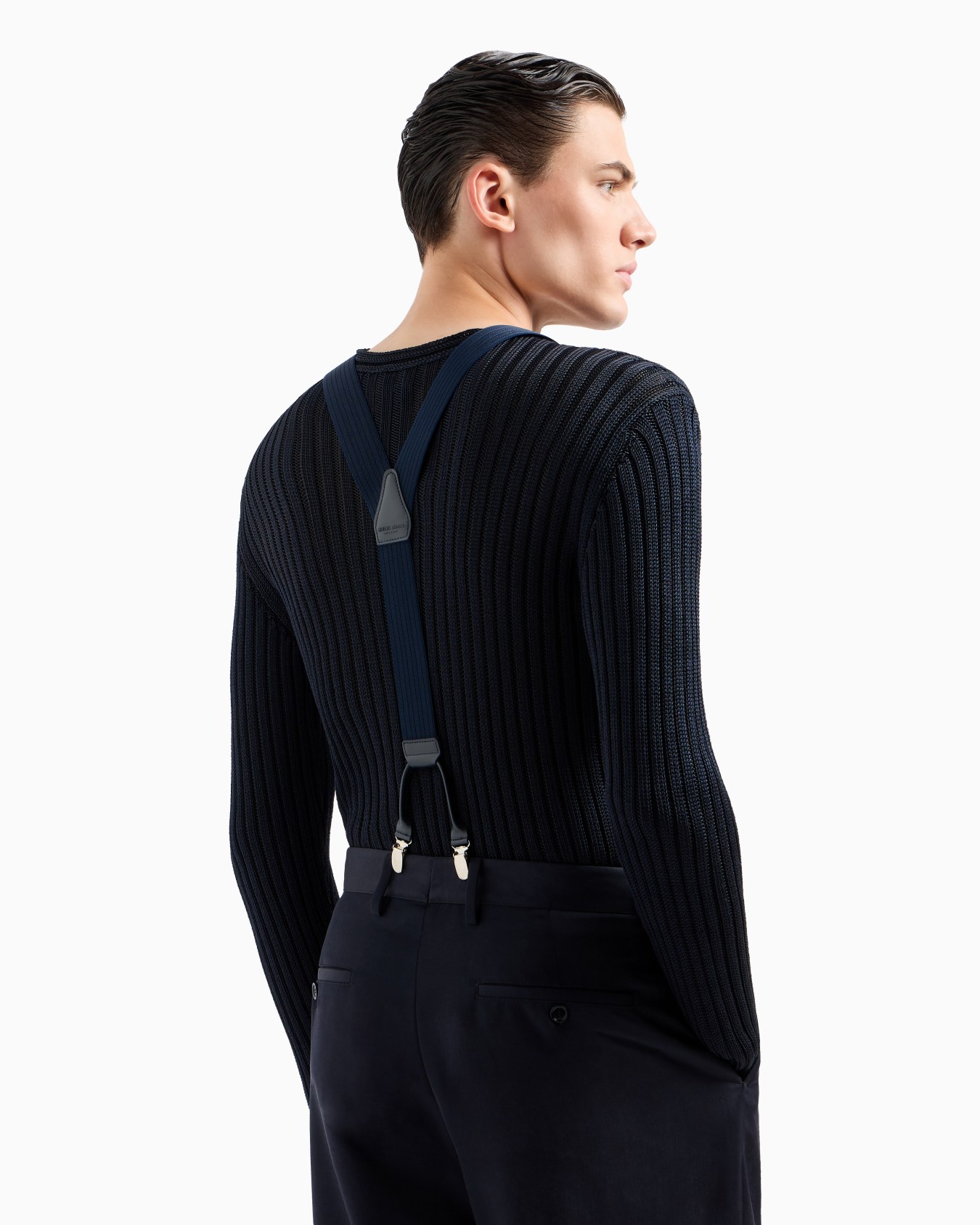 Webbing and leather braces Slide 3