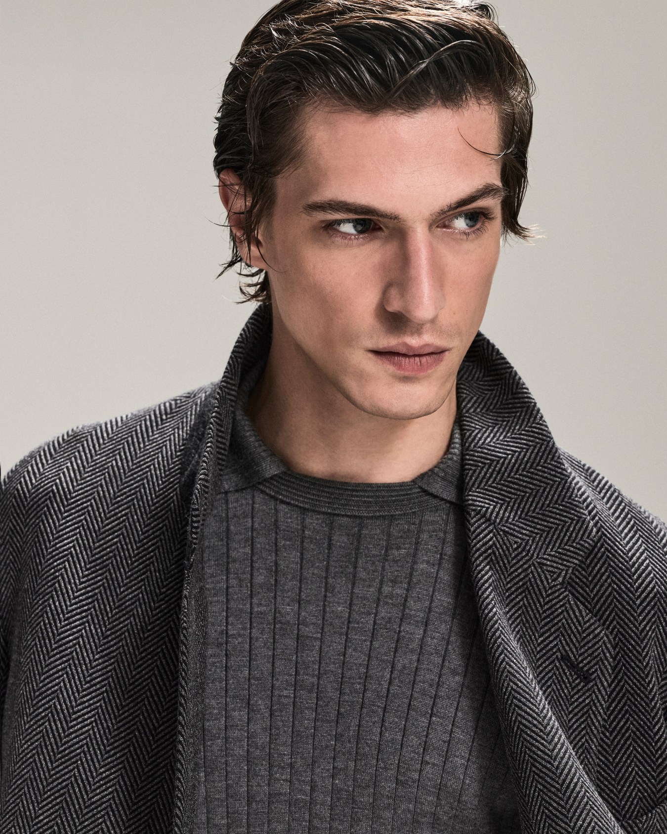 Ribbed cashmere and silk jumper Slide 6