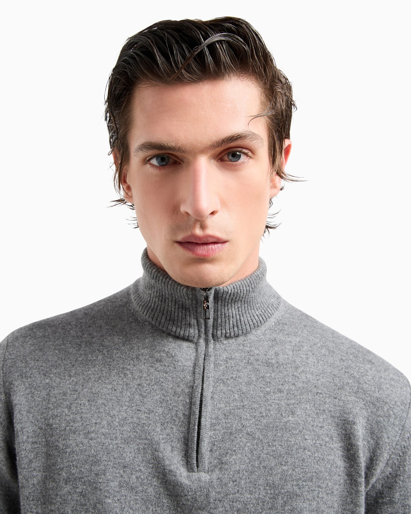 Cashmere mock-neck jumper Slide 4