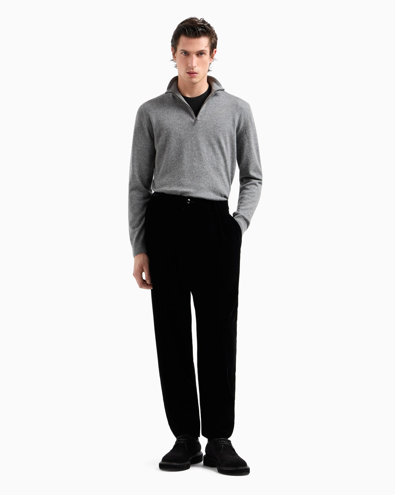 Cashmere mock-neck jumper Slide 3