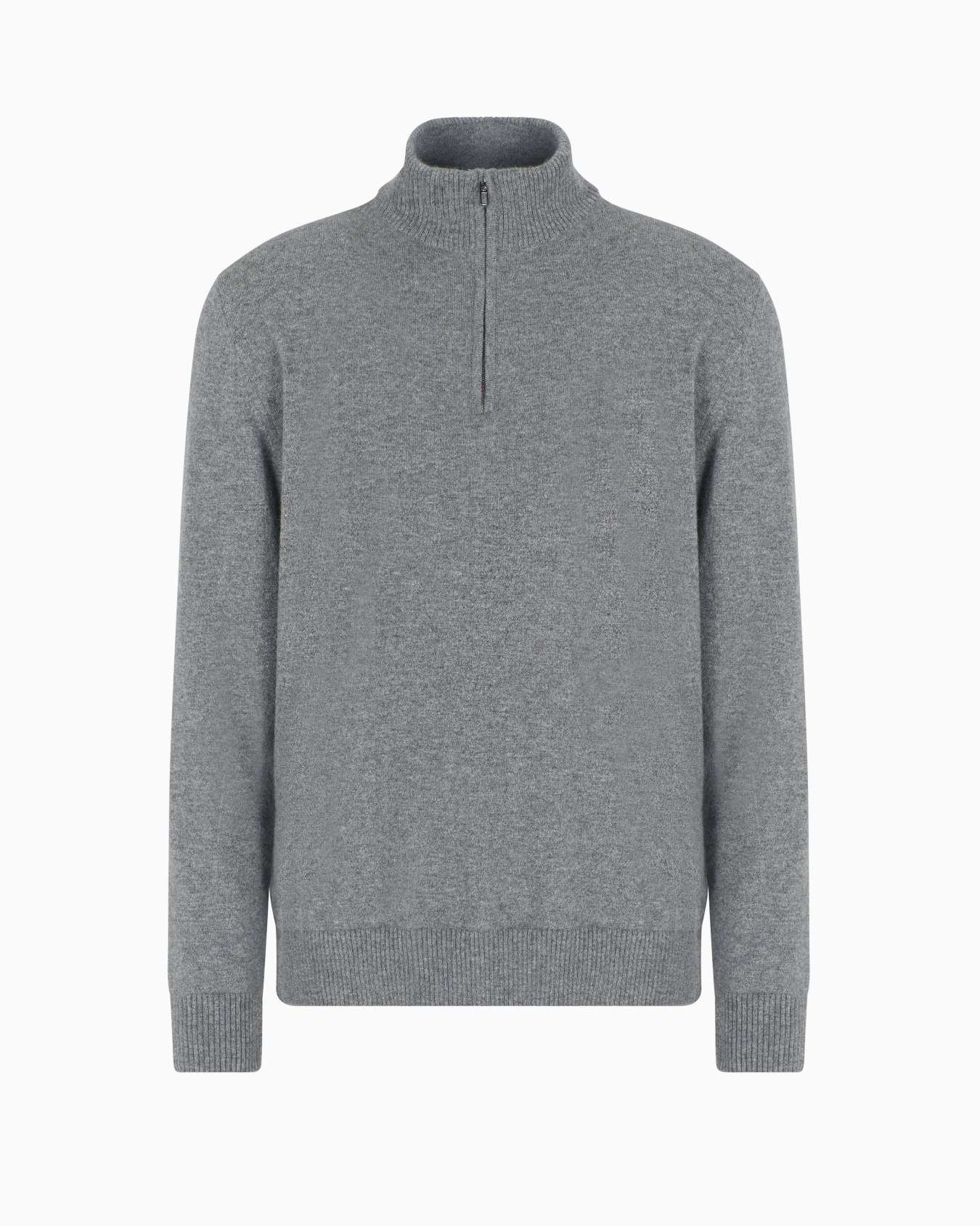 Cashmere mock-neck jumper Slide 0