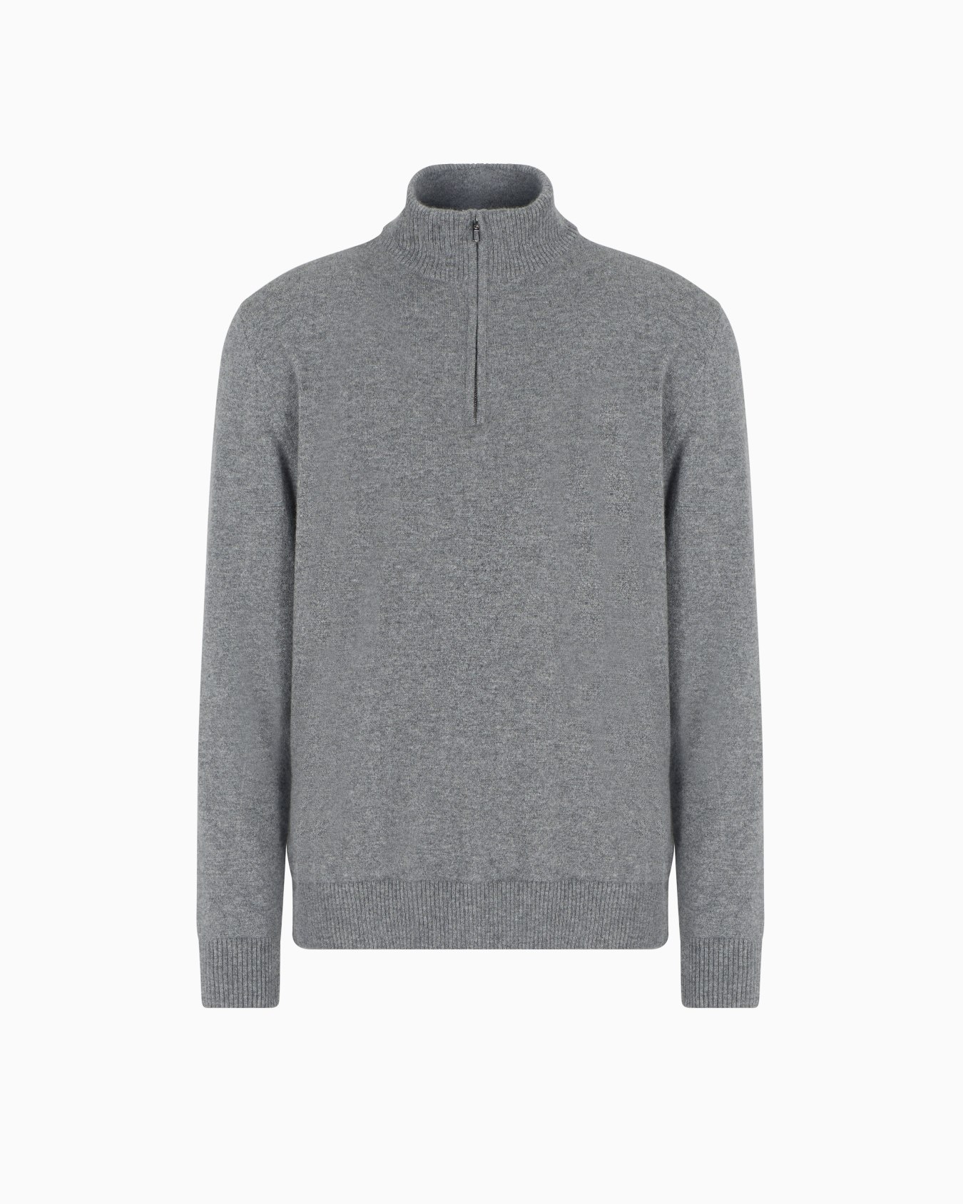 Cashmere mock-neck jumper Slide 0