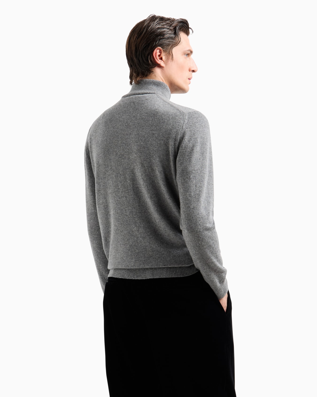 Cashmere mock-neck jumper Slide 2