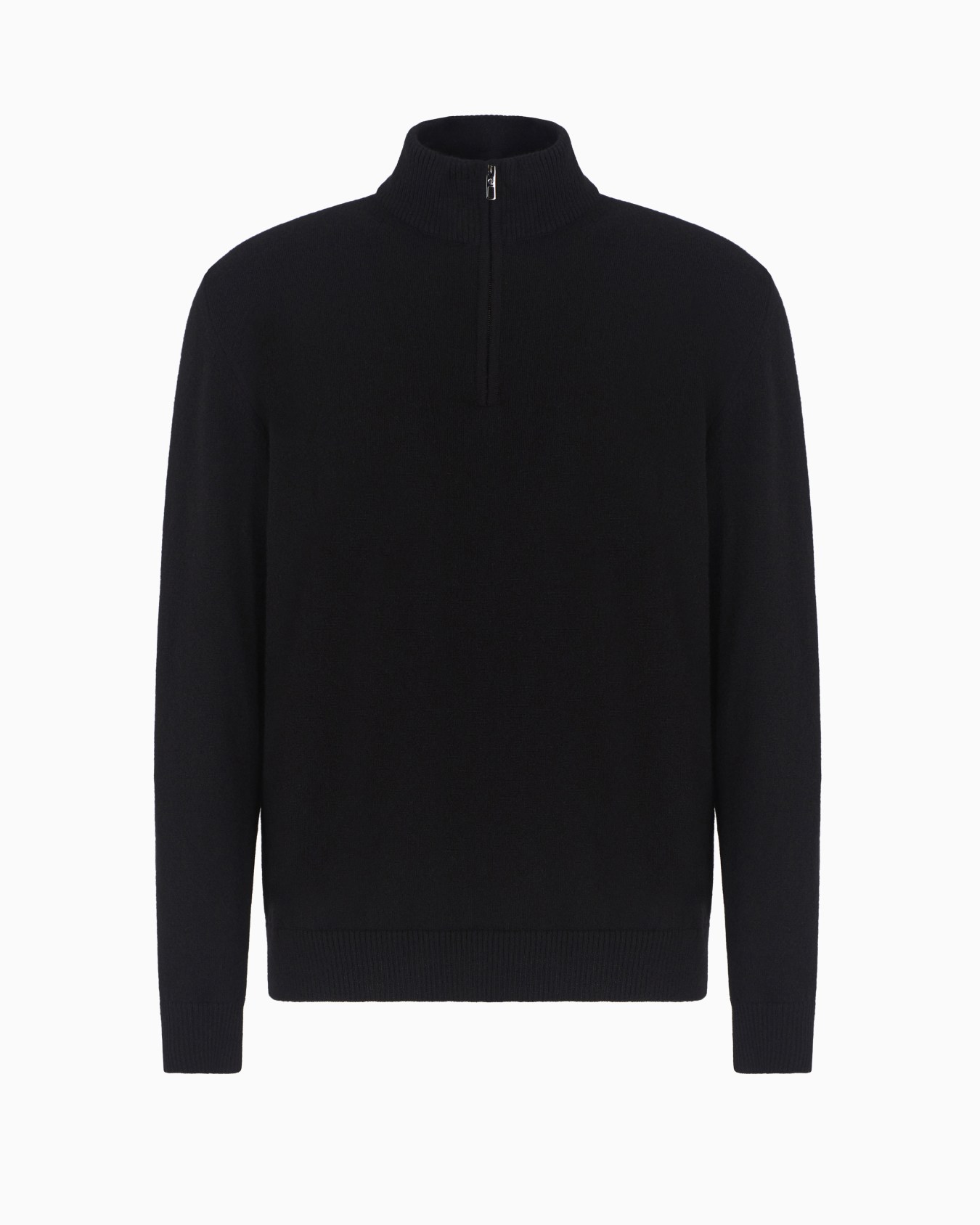 Cashmere mock-neck jumper Slide 0
