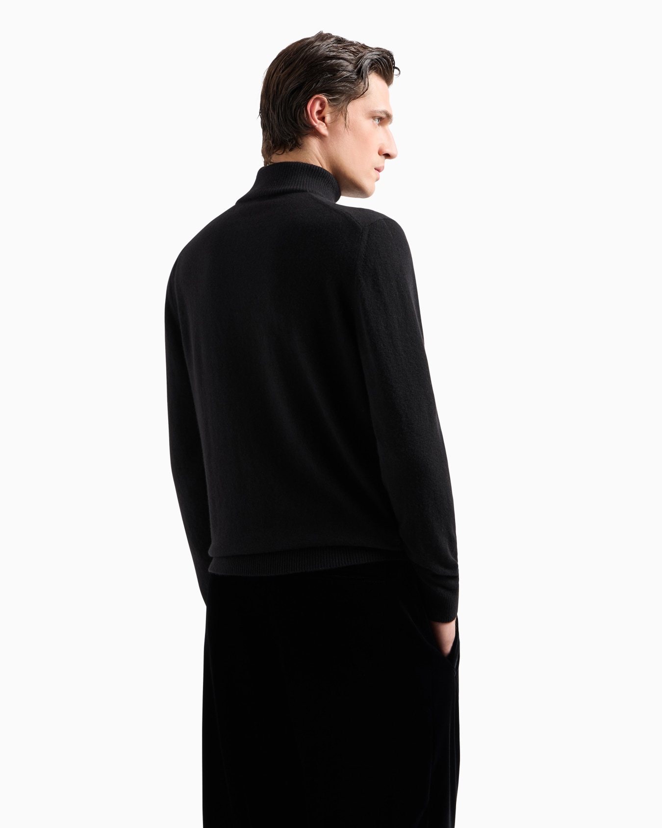 Cashmere mock-neck jumper Slide 2