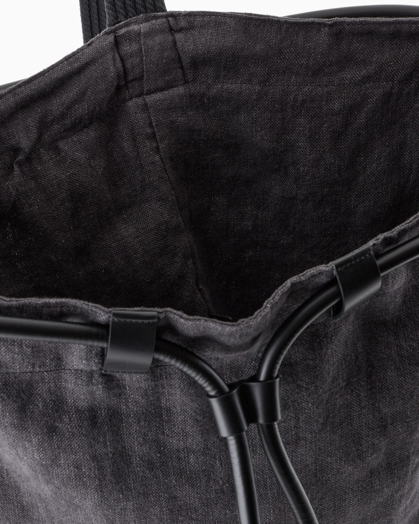 Linen canvas backpack Slide 3