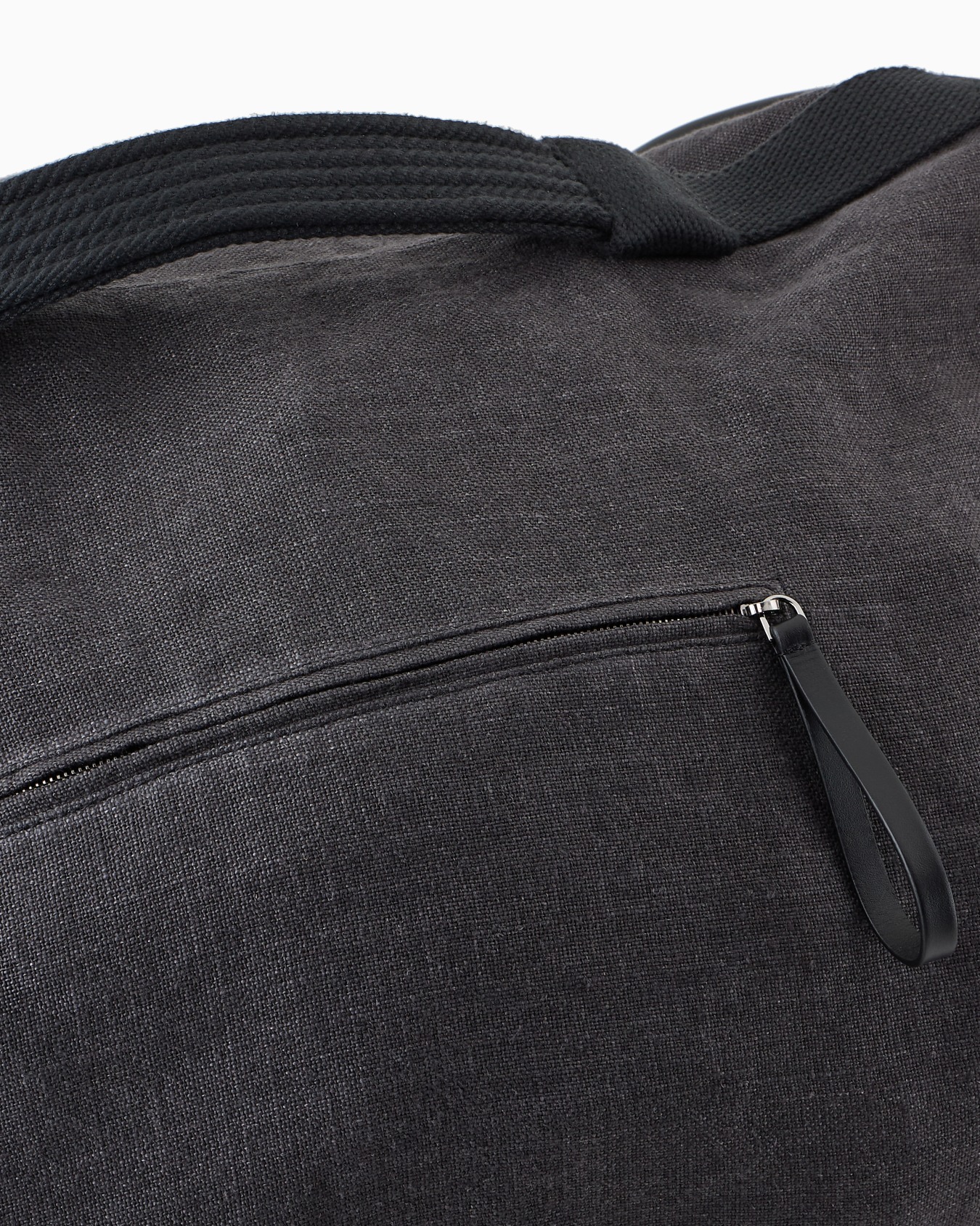 Linen canvas backpack Slide 5
