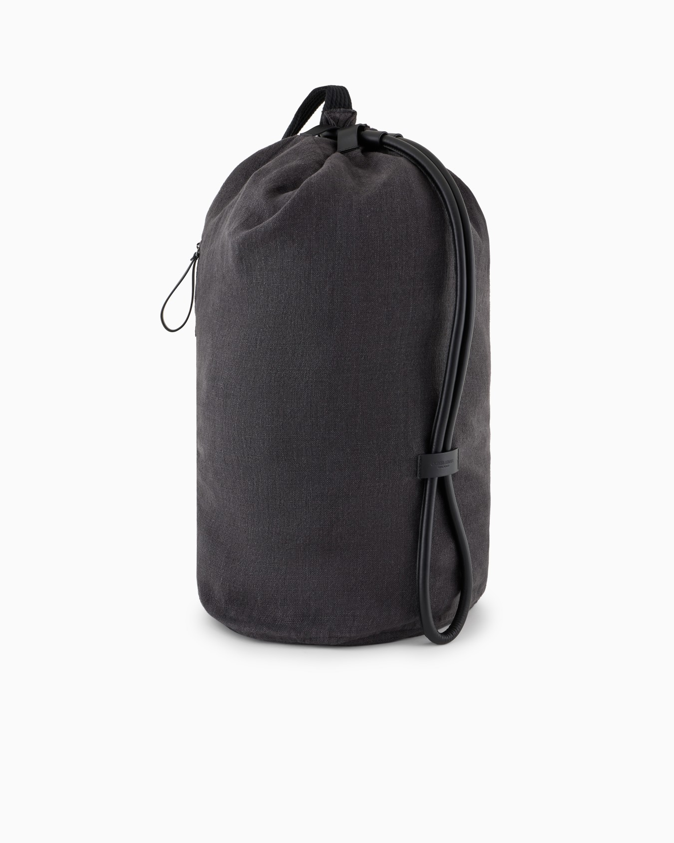 Linen canvas backpack Slide 1