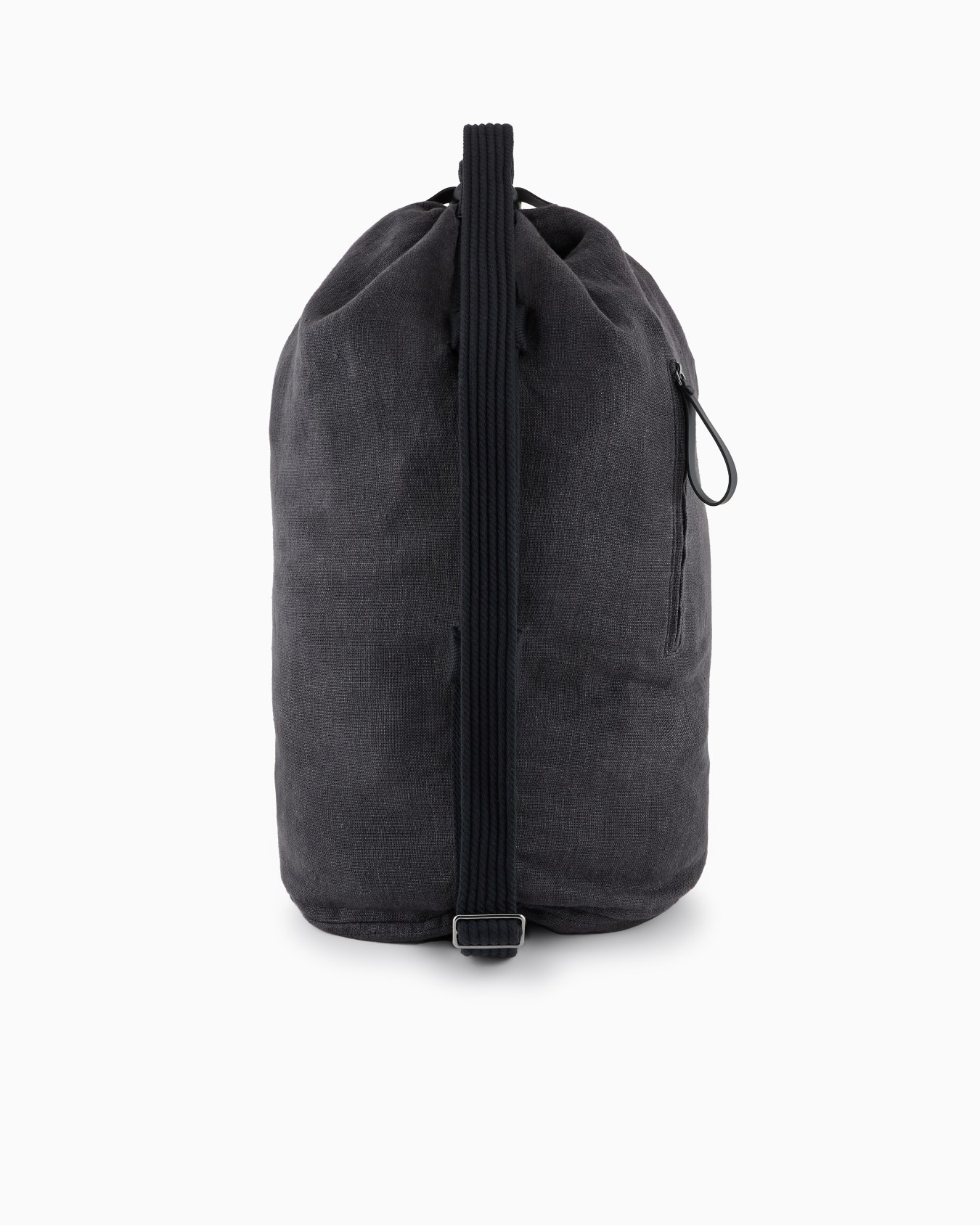 Linen canvas backpack Slide 2