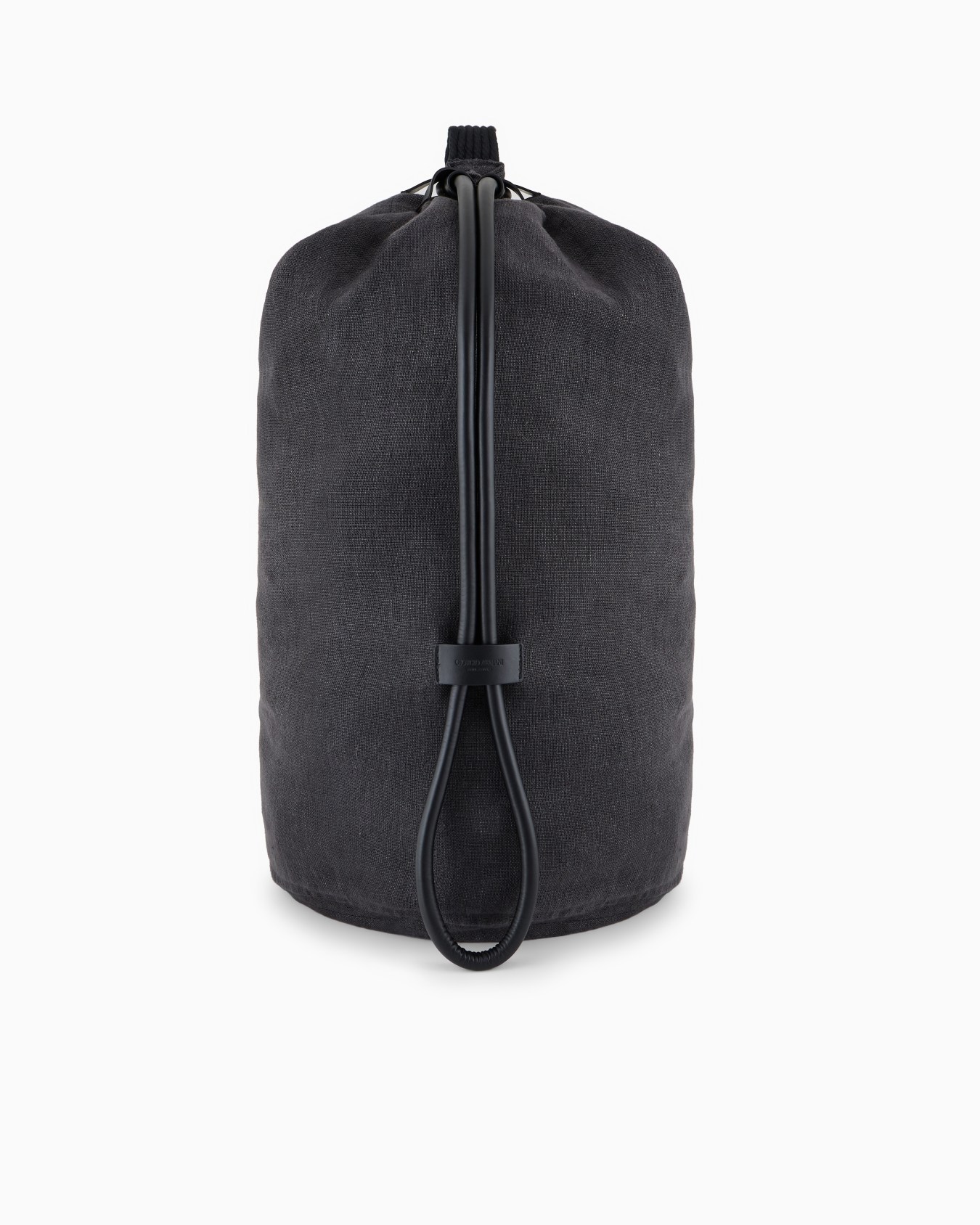 Linen canvas backpack Slide 0