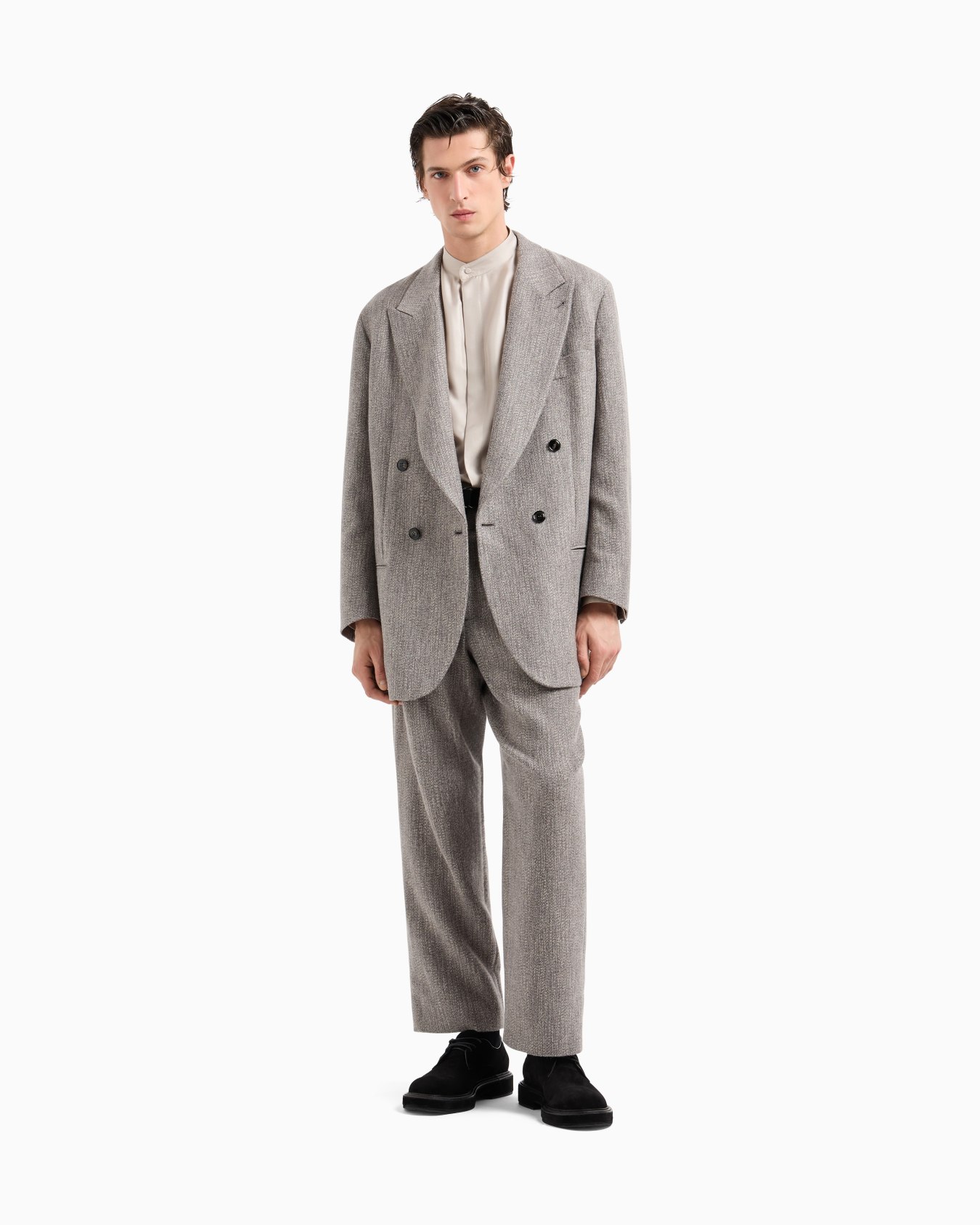 Heritage Line double-breasted jacket in a wool and viscose blend Slide 2