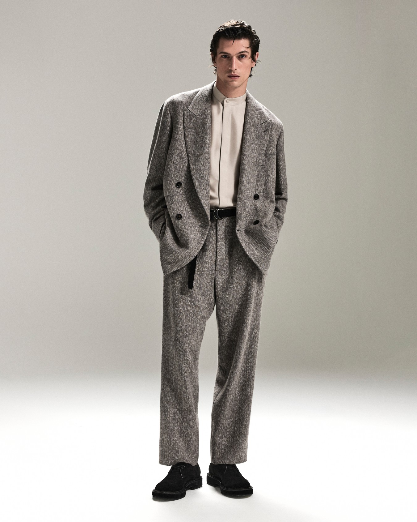 Heritage Line double-breasted jacket in a wool and viscose blend Slide 6