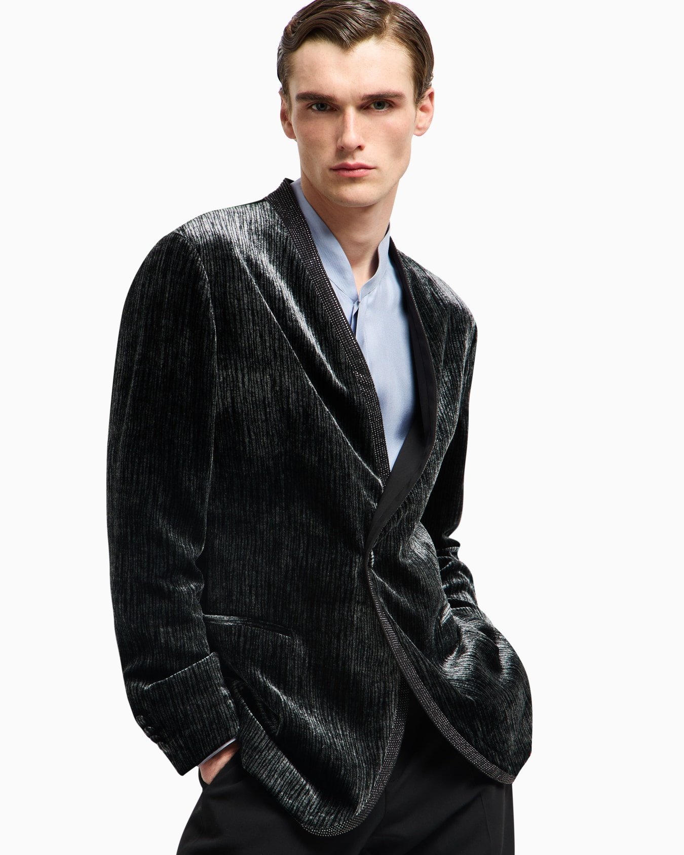 Silk twill shirt Slide 5