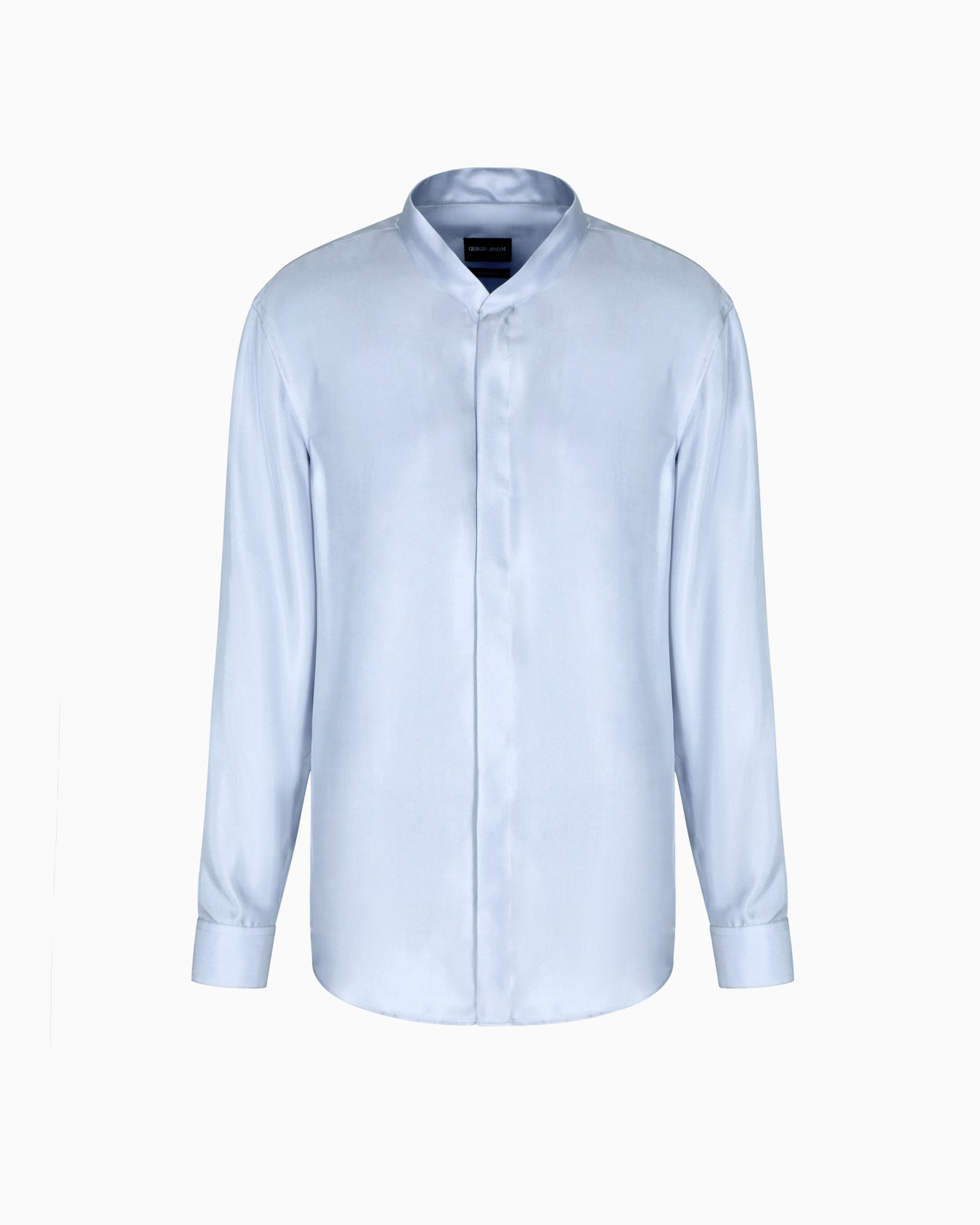 Silk twill shirt Slide 0
