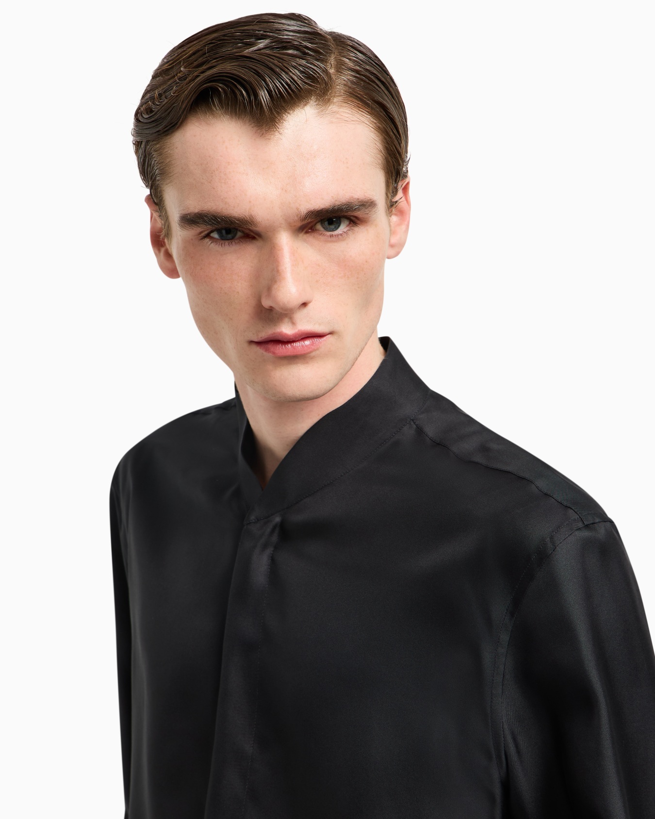Silk twill shirt Slide 4