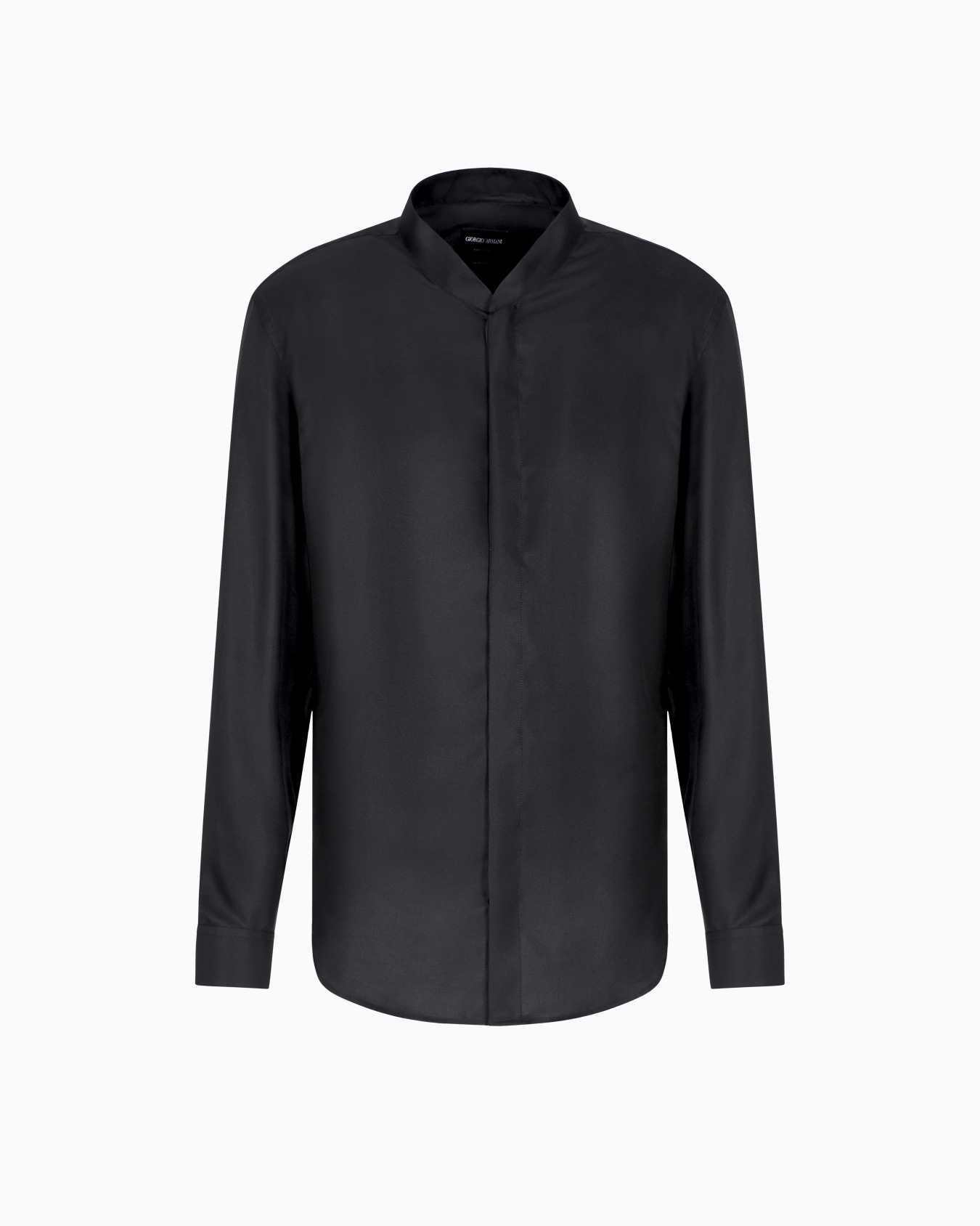 Silk twill shirt Slide 0