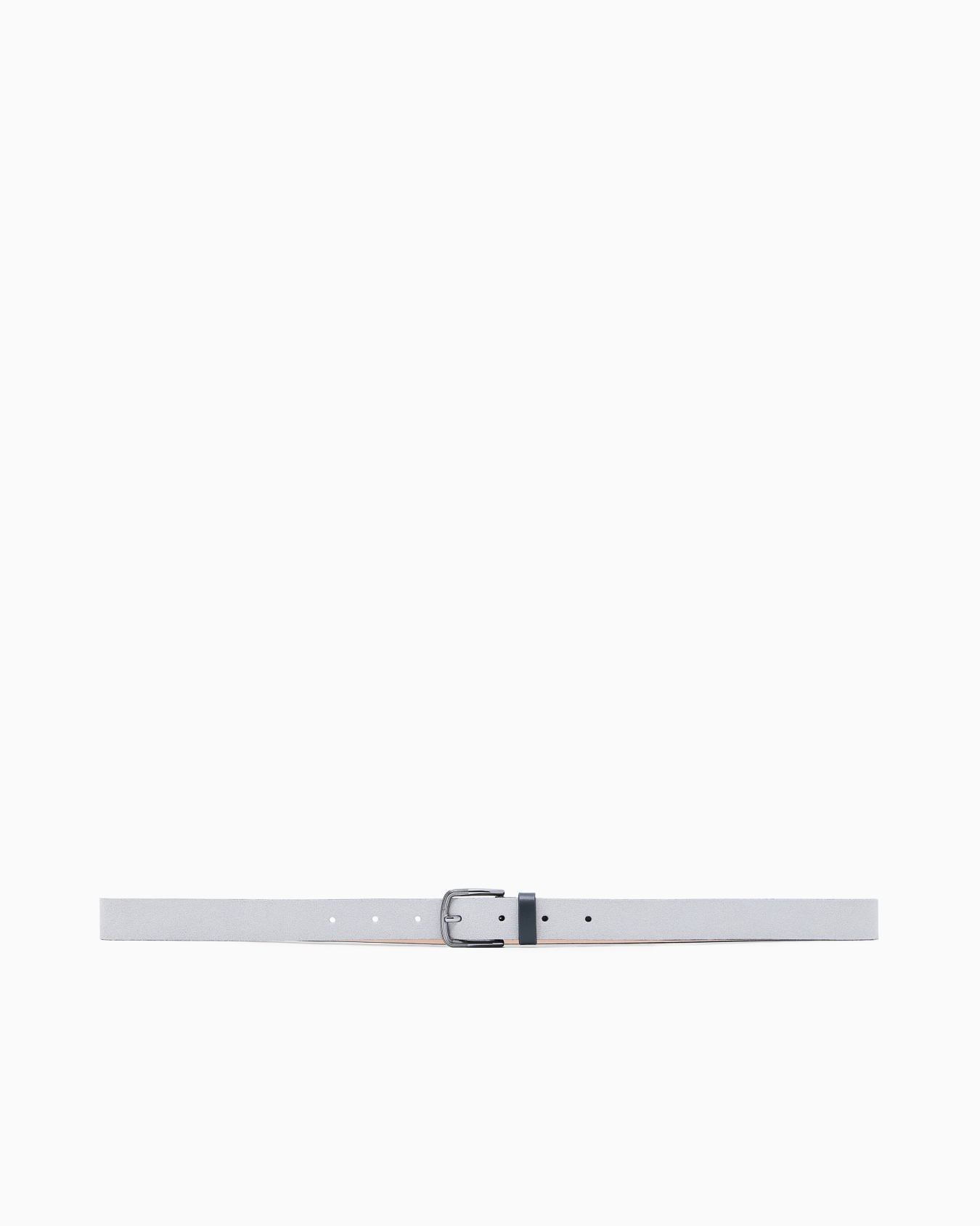 Suede and leather belt Slide 2
