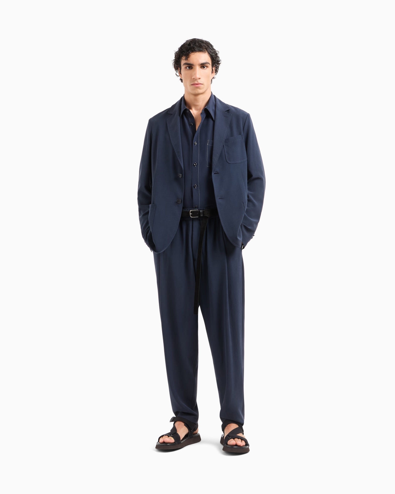 Silk crêpe shirt  Slide 2