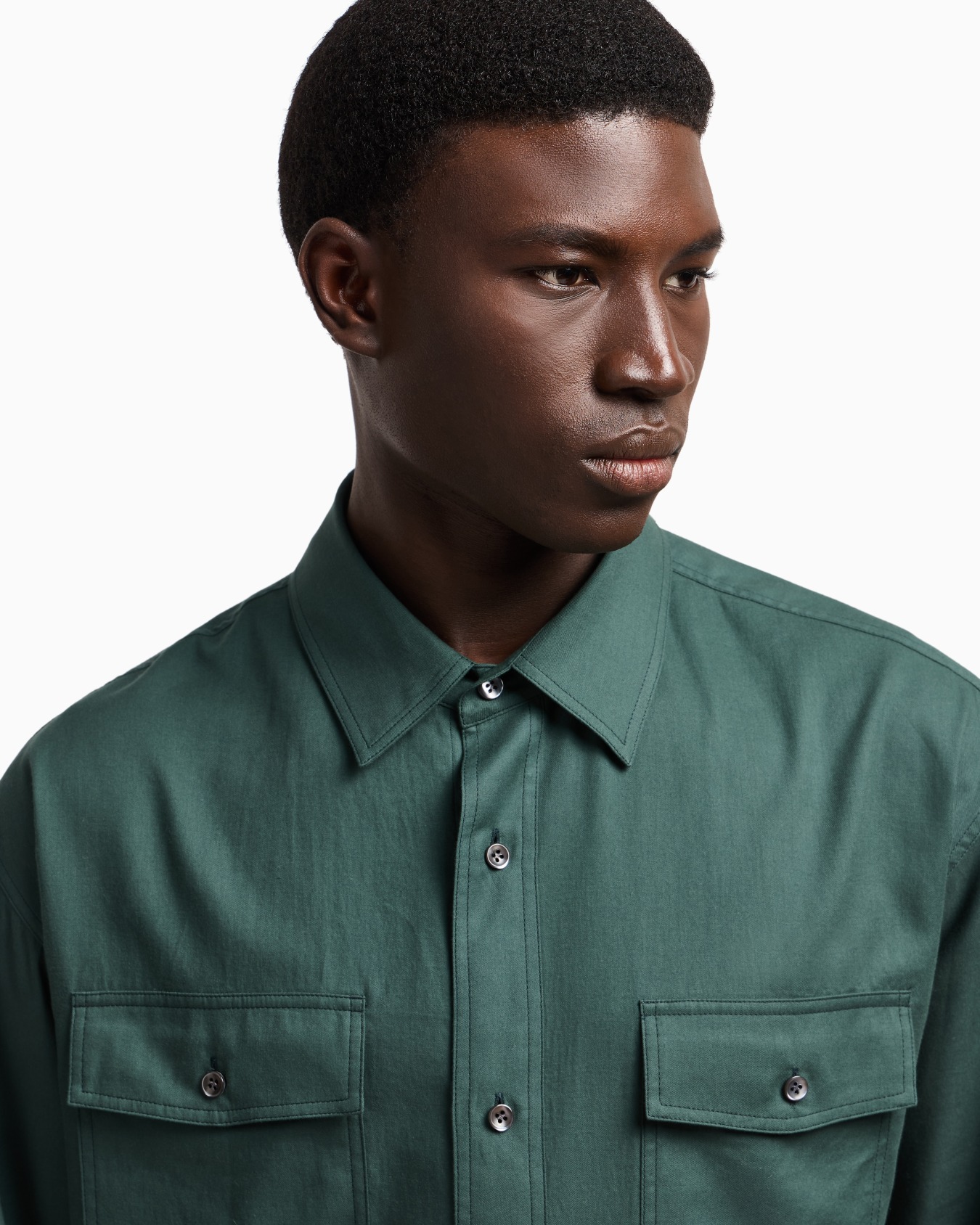Cotton flannel shirt Slide 5