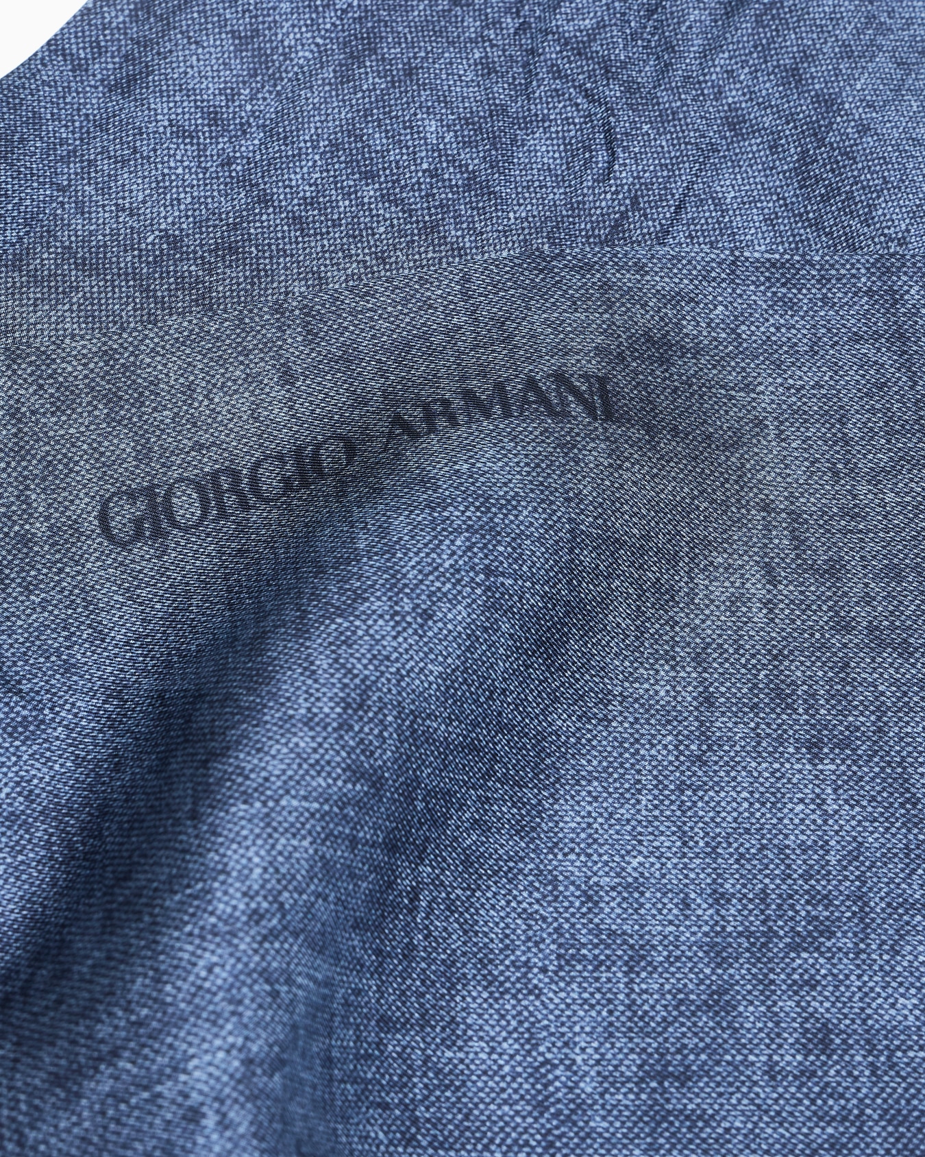 Silk scarf with a faded effect Slide 1