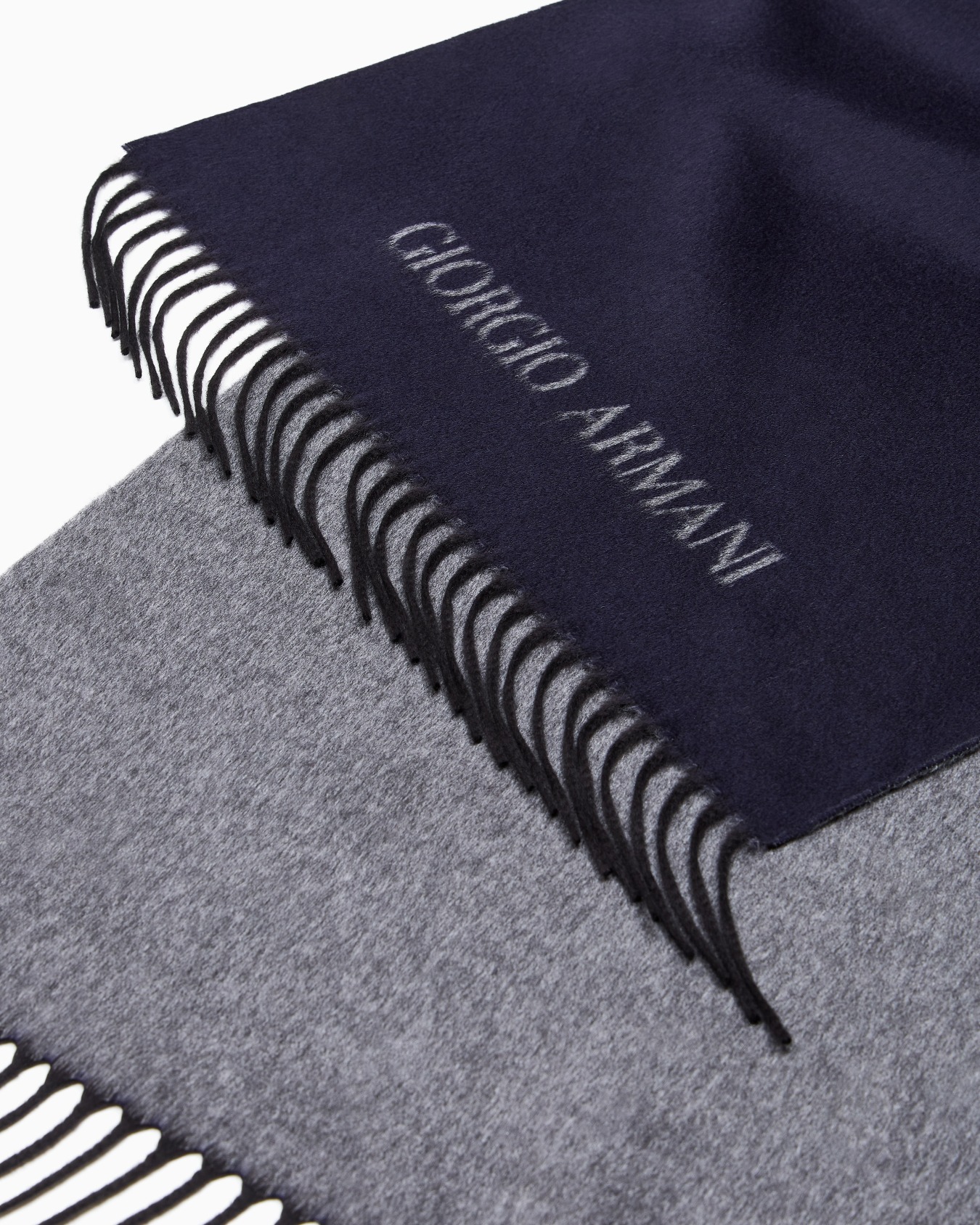 Silk and cashmere scarf Slide 1