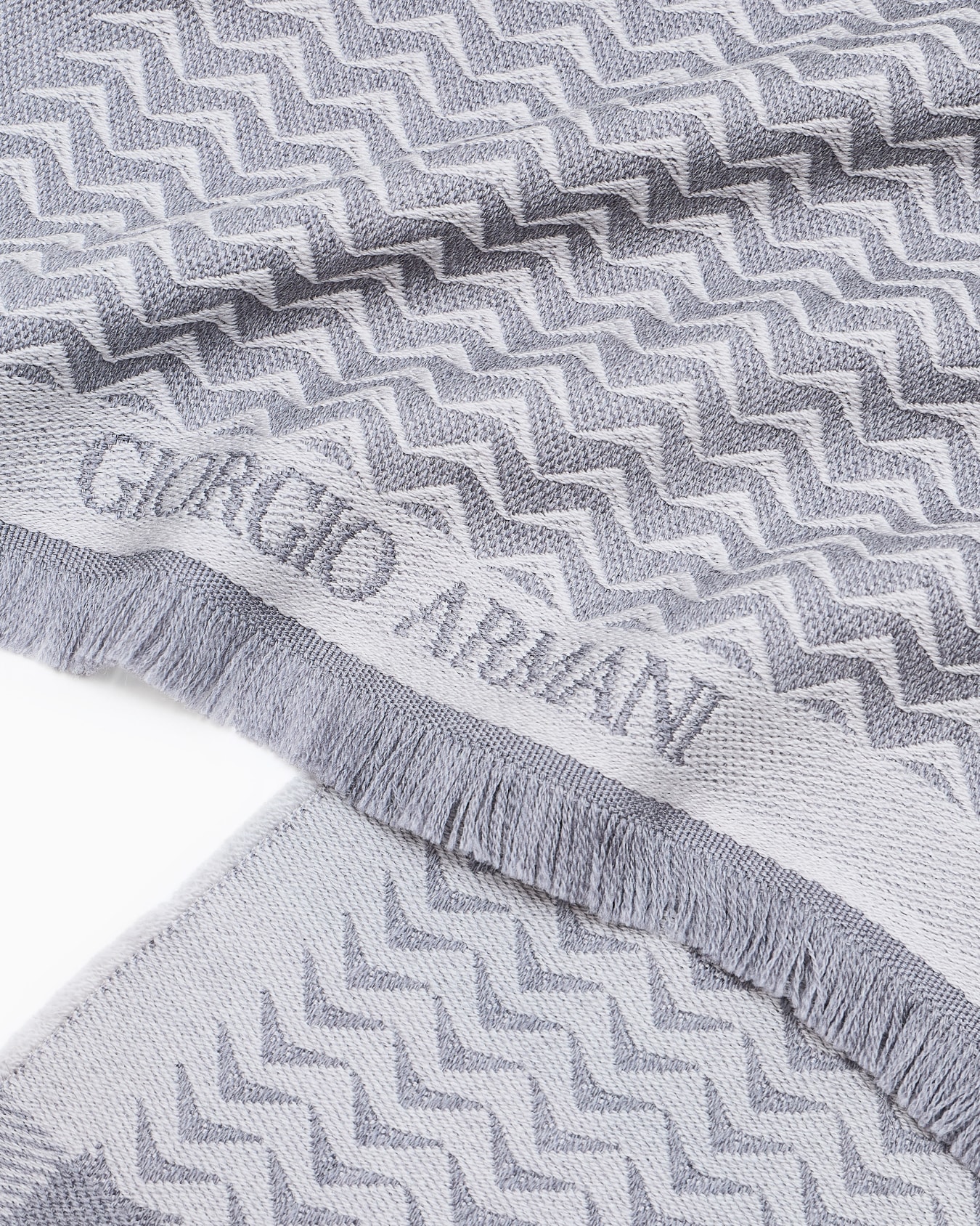 Bufanda de tejido jacquard de lana virgen Diapositiva 1